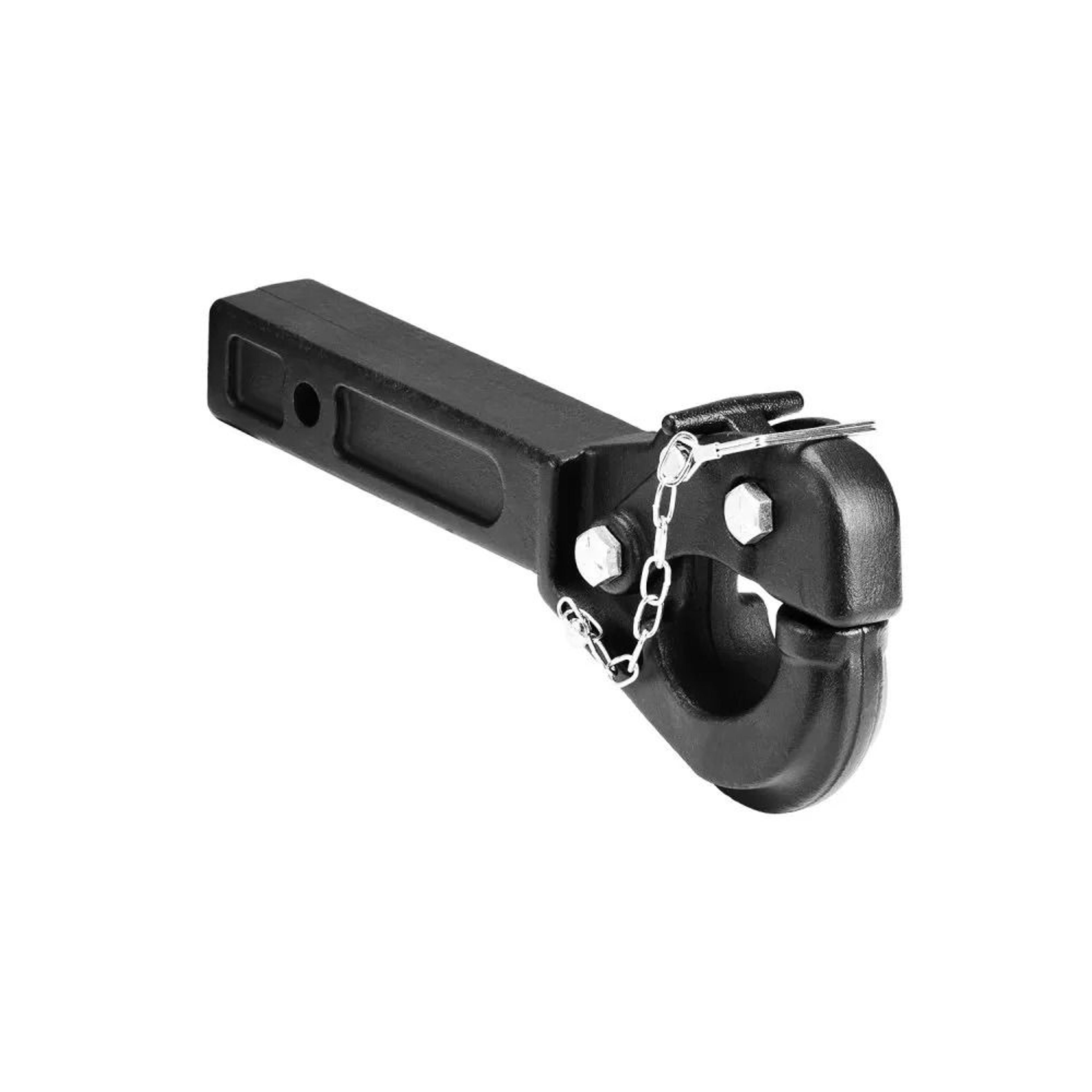 heavy duty pintle hitch receiver hook 20000 lbs for 2 inch trailer hitch and lunette ring towing