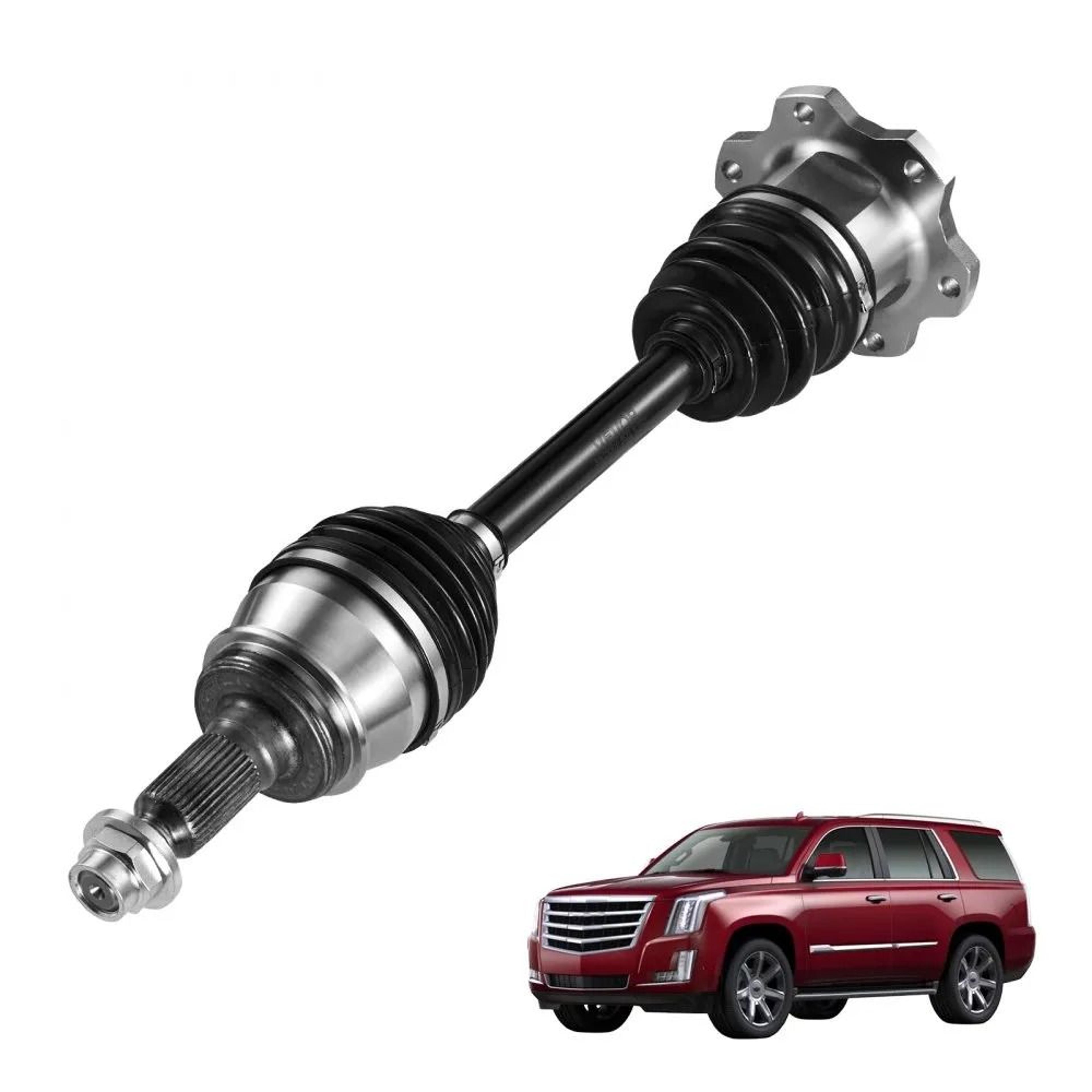 front cv axle shaft assembly for cadillac escalade driver or passenger