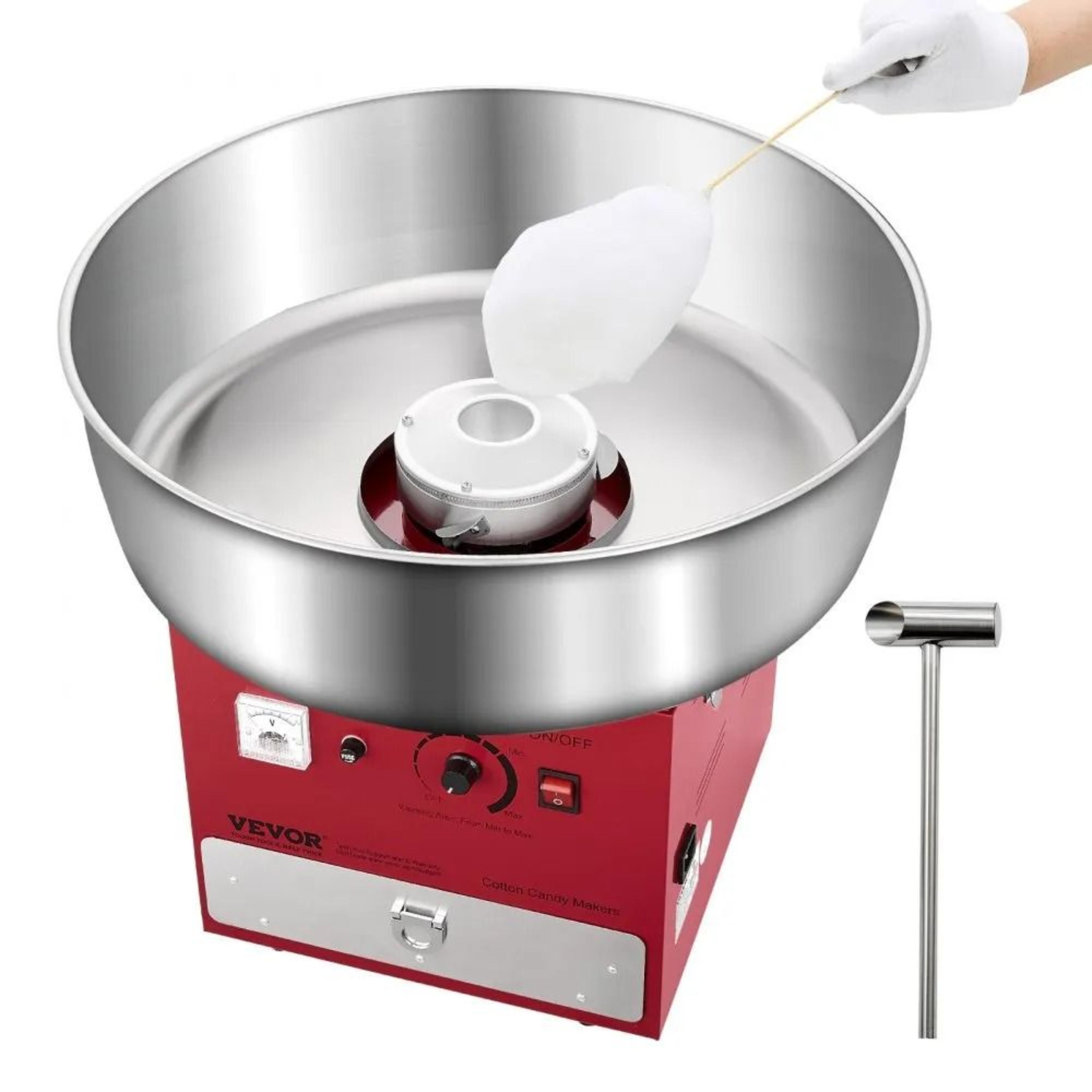 electric commercial cotton candy machine easy use cotton candy maker for parties & events