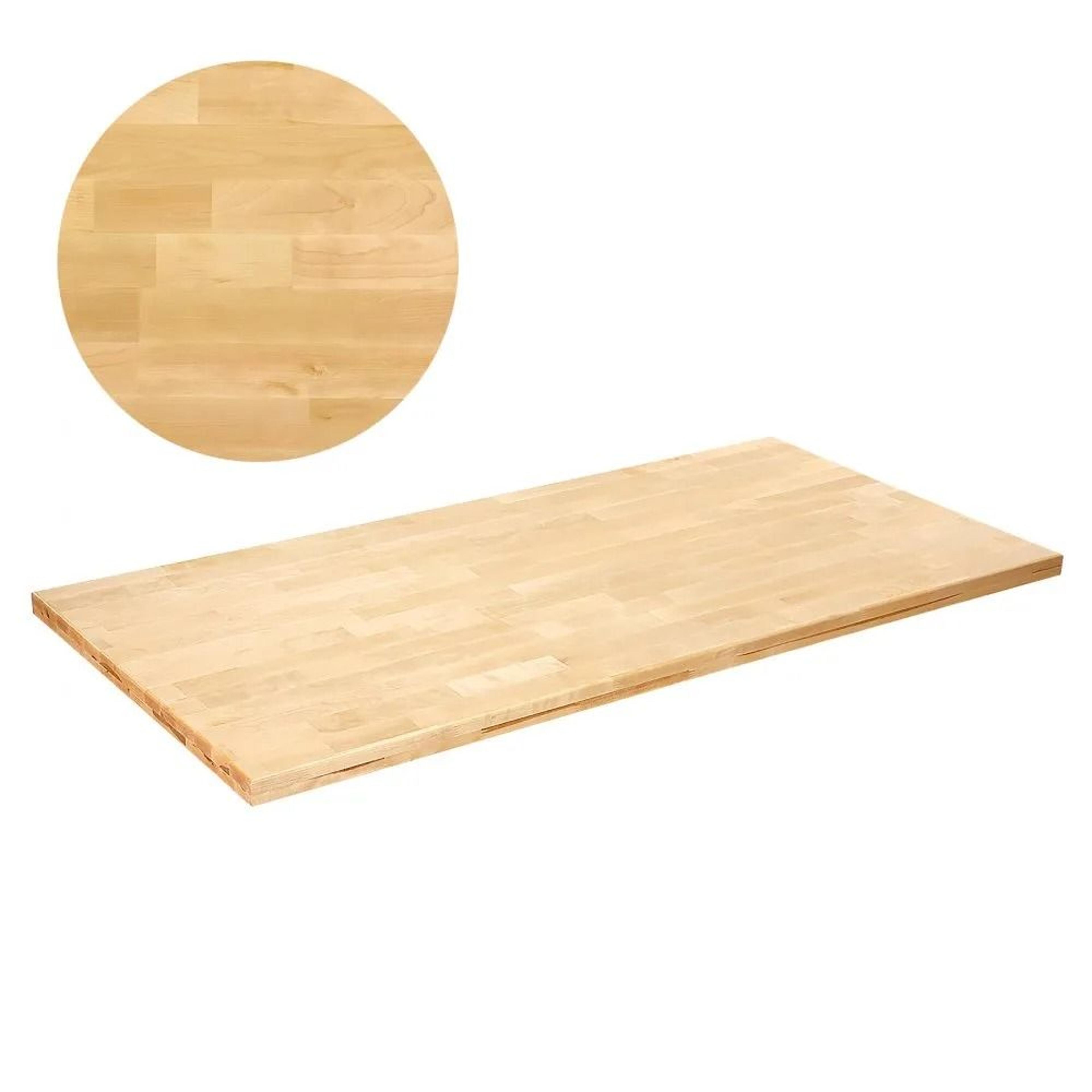 maple wood desktop for standing desk frame 29.5 inch solid wood table top