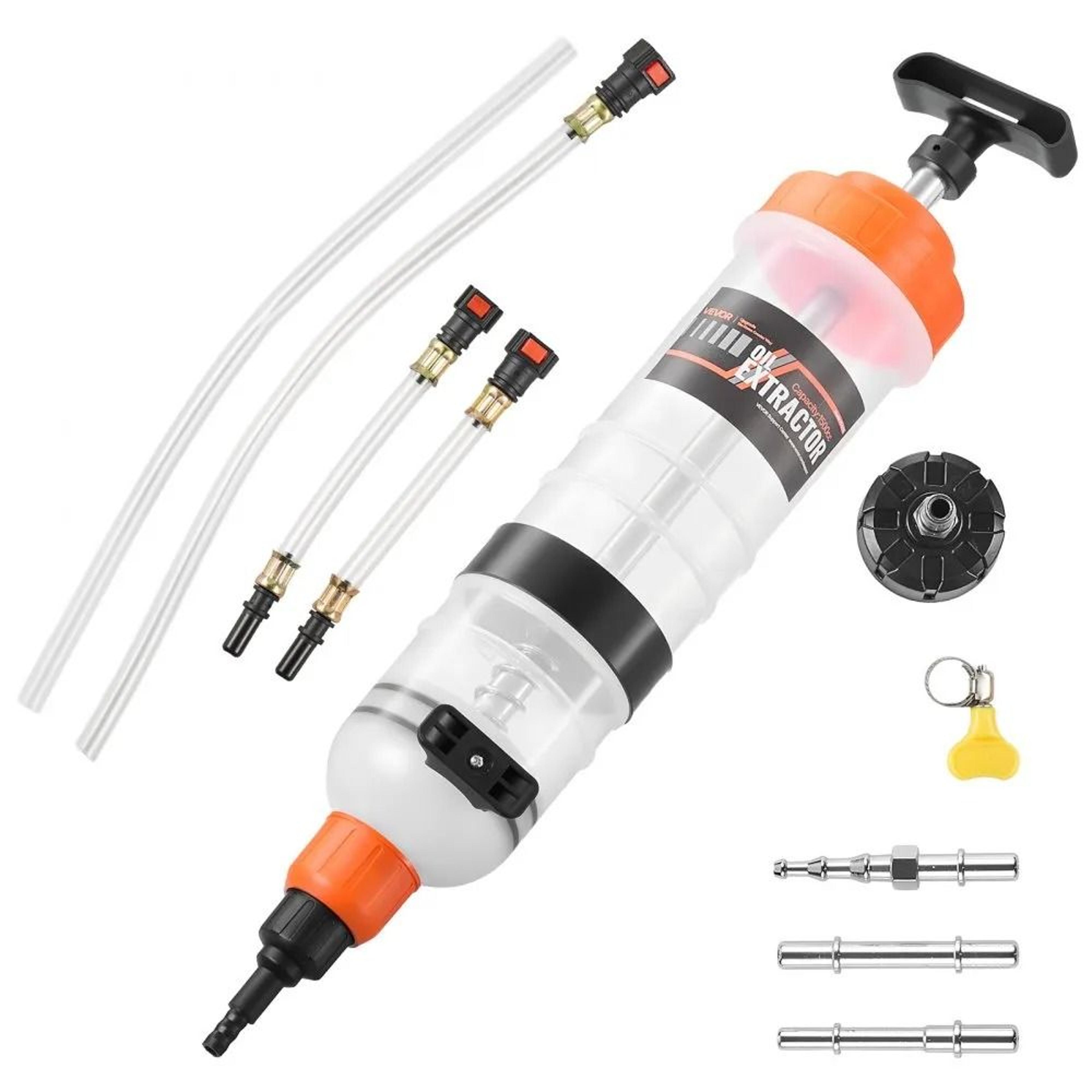 1500cc manual oil extractor pump for clean fluid changes