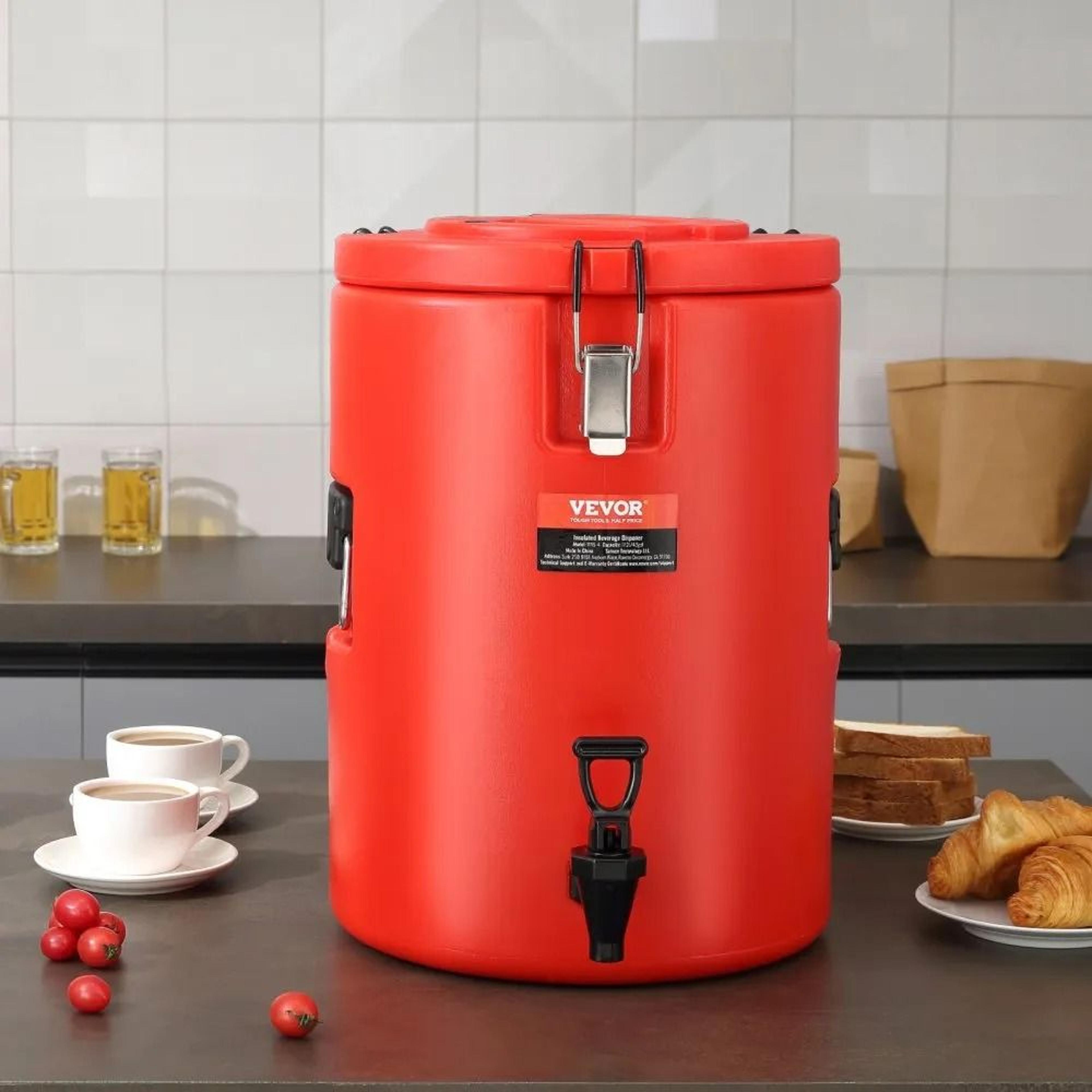 45 Gal Insulated Beverage Dispenser Hot And Cold Drink Server 6