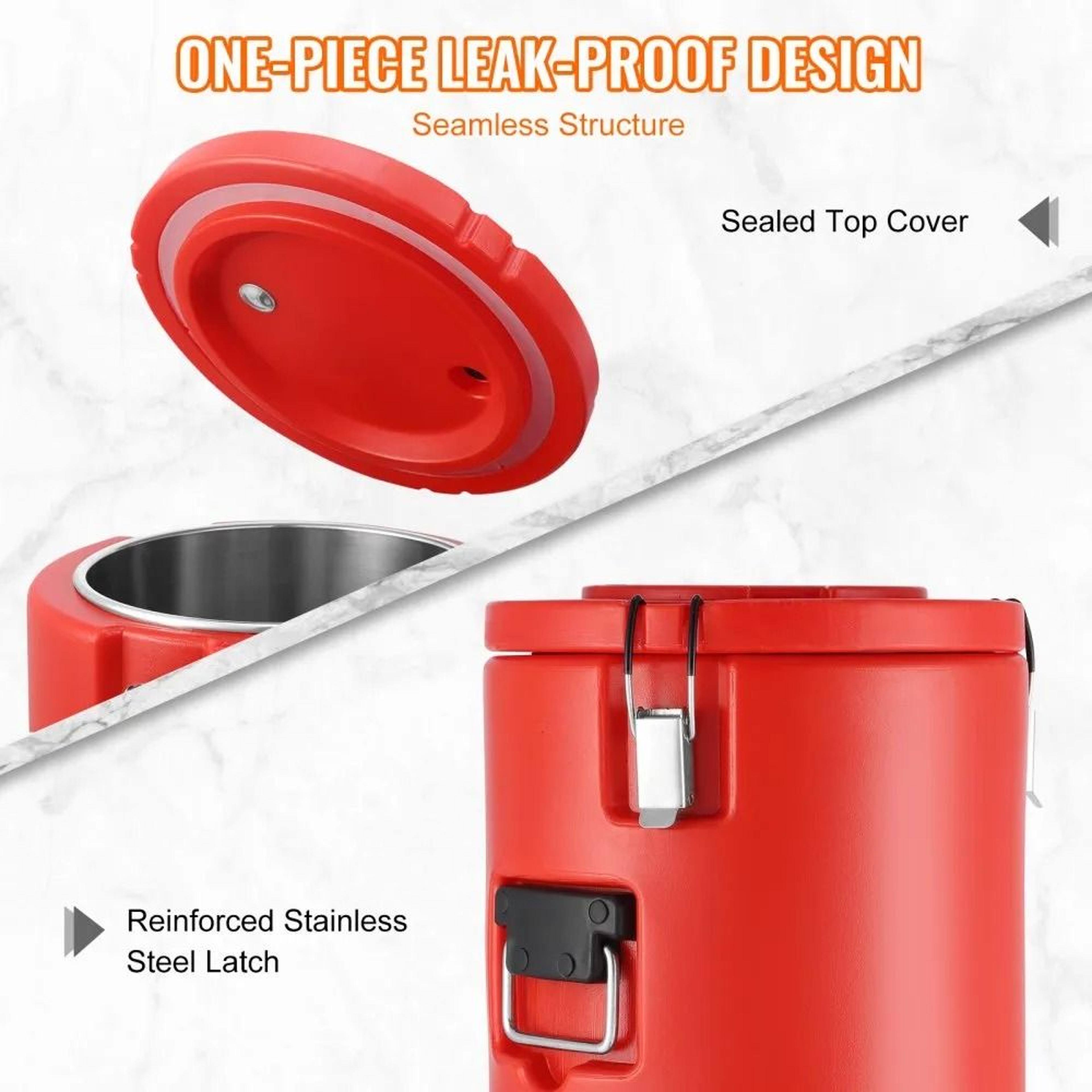 45 Gal Insulated Beverage Dispenser Hot And Cold Drink Server 4