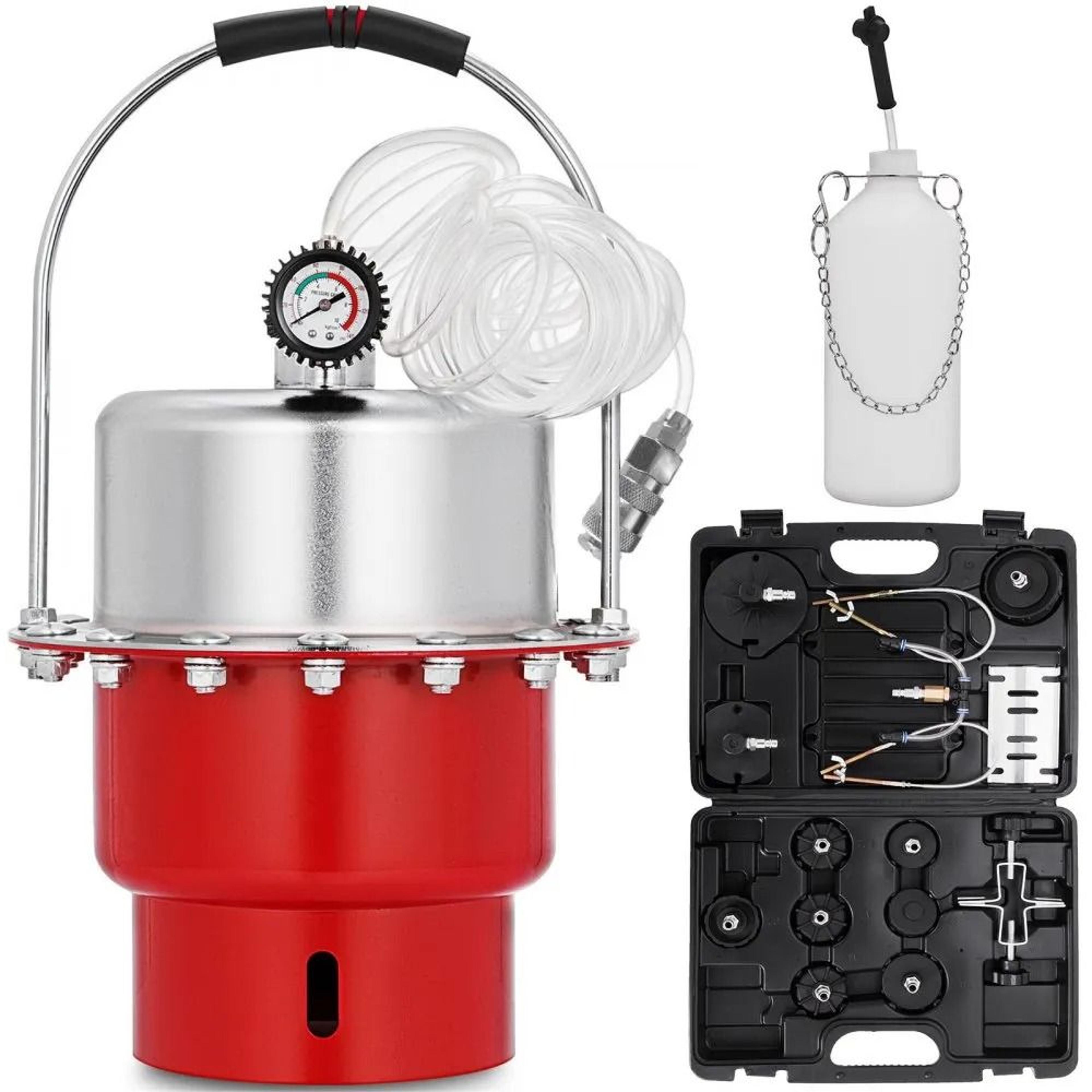 brake bleeder kit pneumatic pressure brake fluid bleeding tool