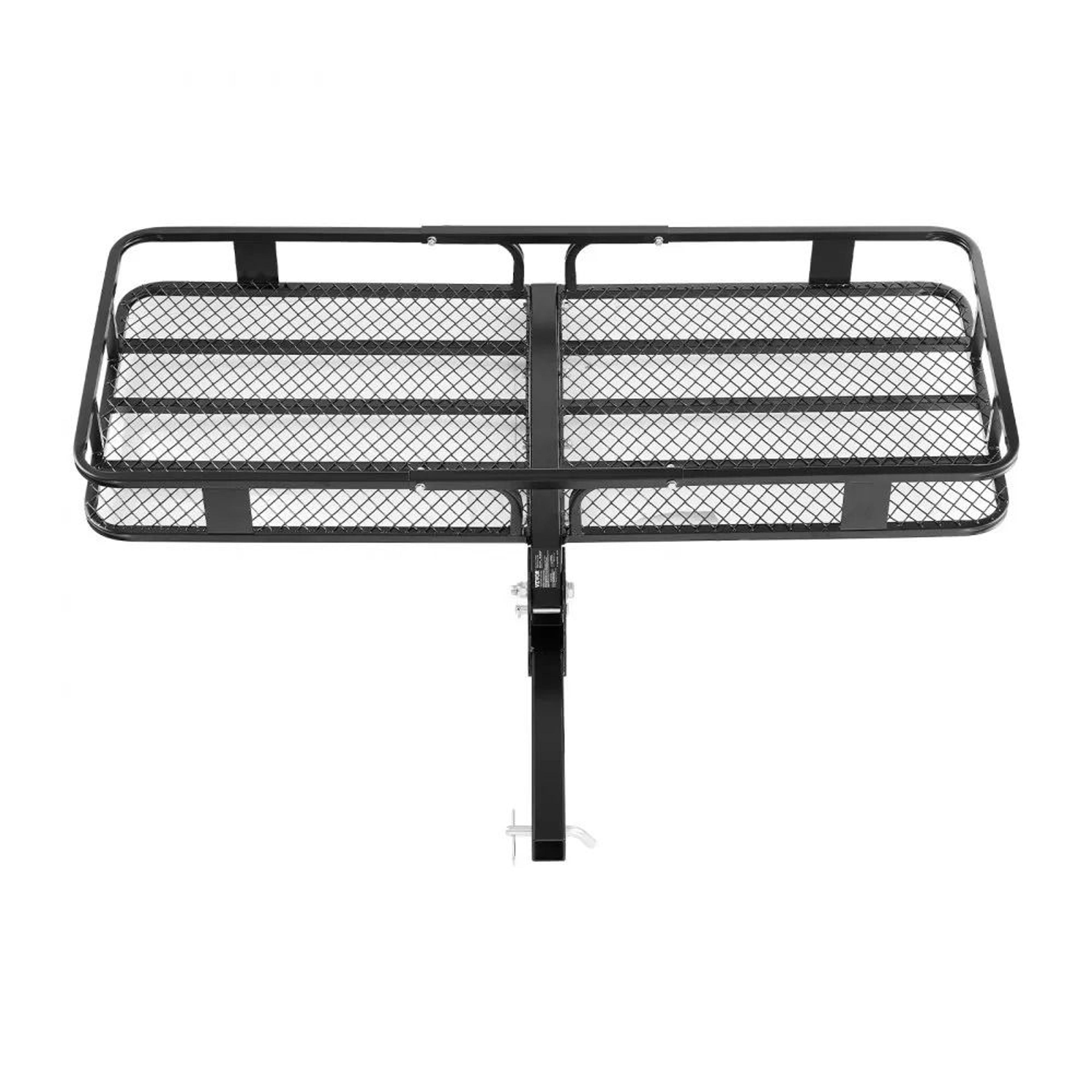 500 Lb Folding Hitch Cargo Carrier With Waterproof Bag And Cargo Net 10