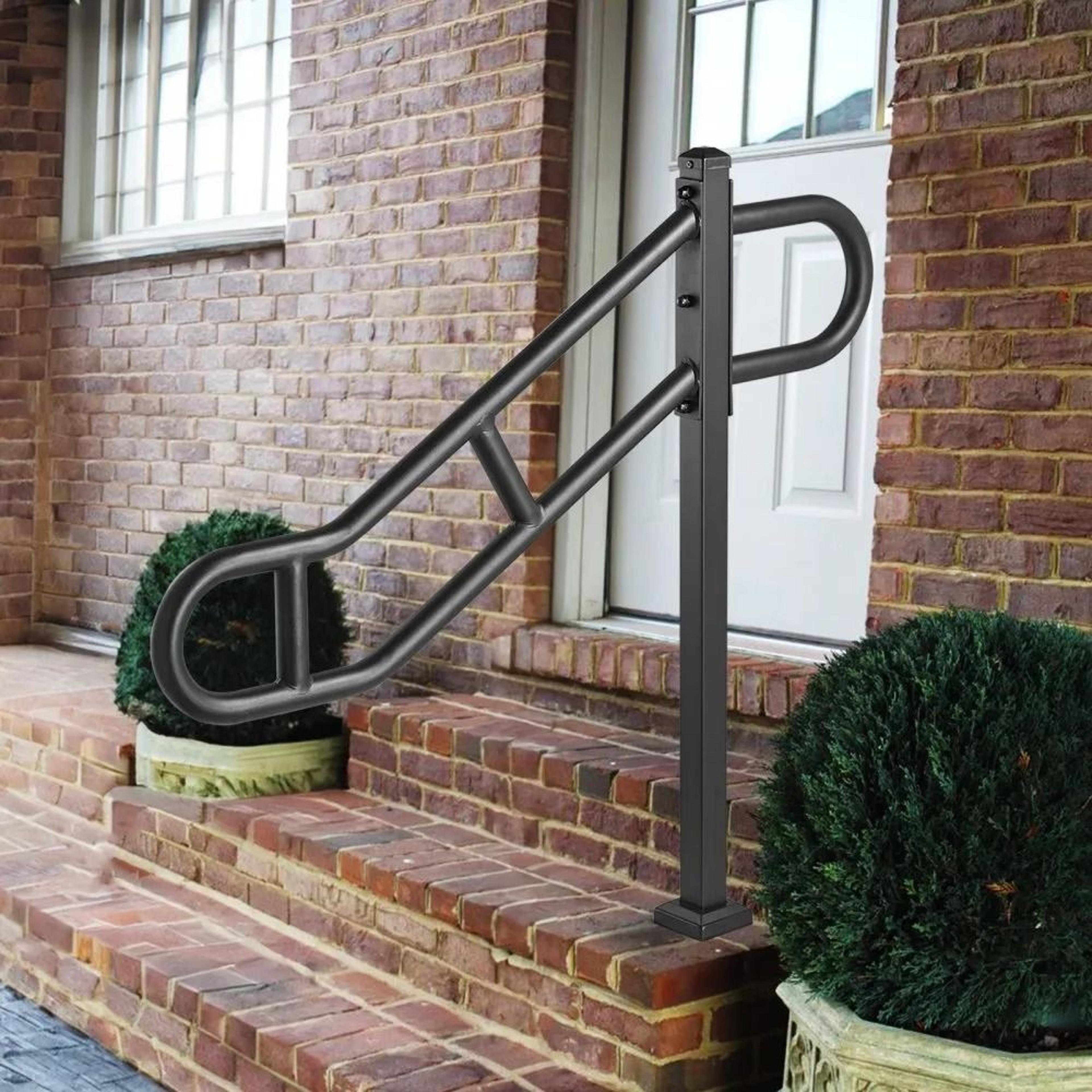 Outdoor Stair Handrail For 1 To 3 Steps 6