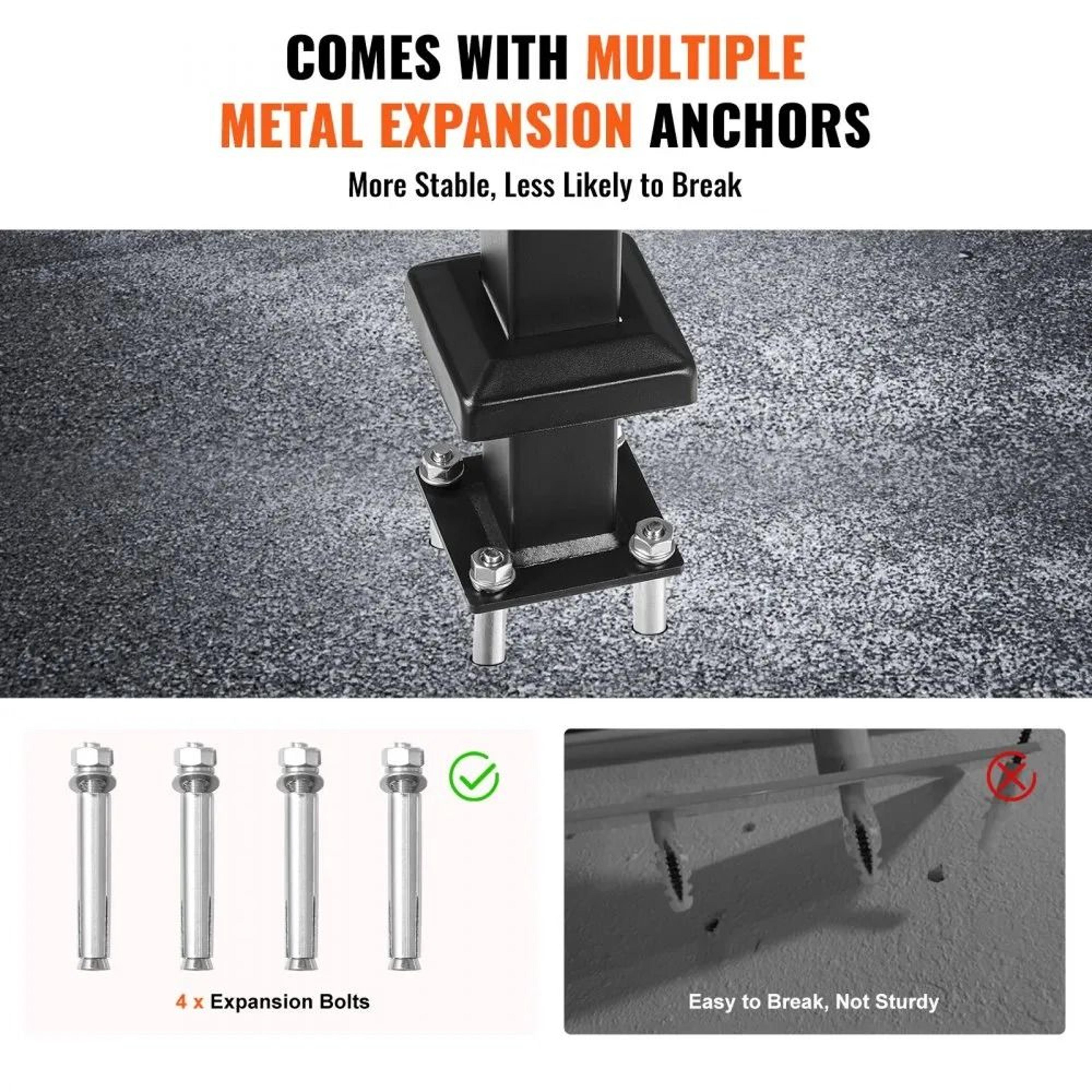 Outdoor Stair Handrail For 1 To 3 Steps 5