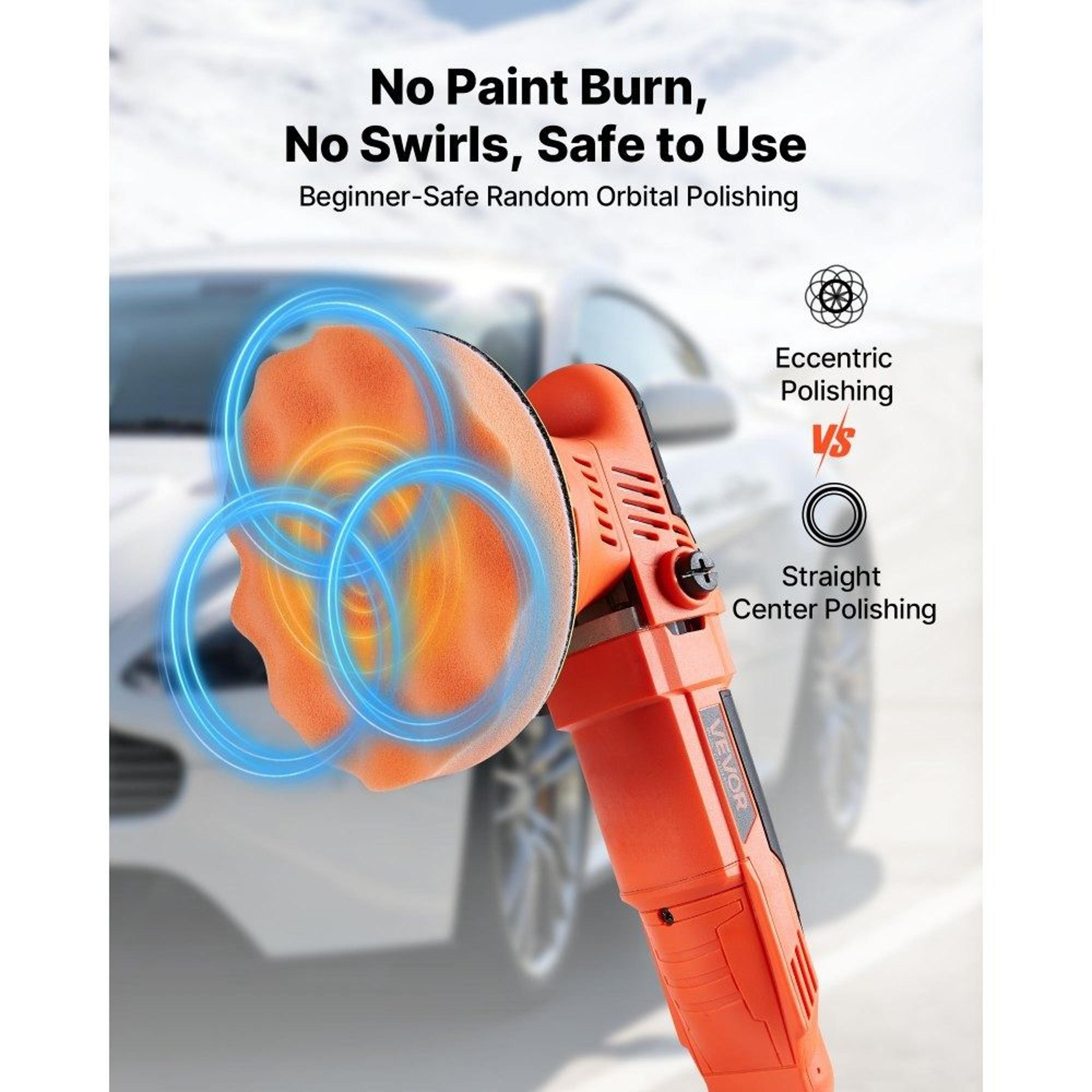 650W Dual Action Car Buffer Polisher Kit 2