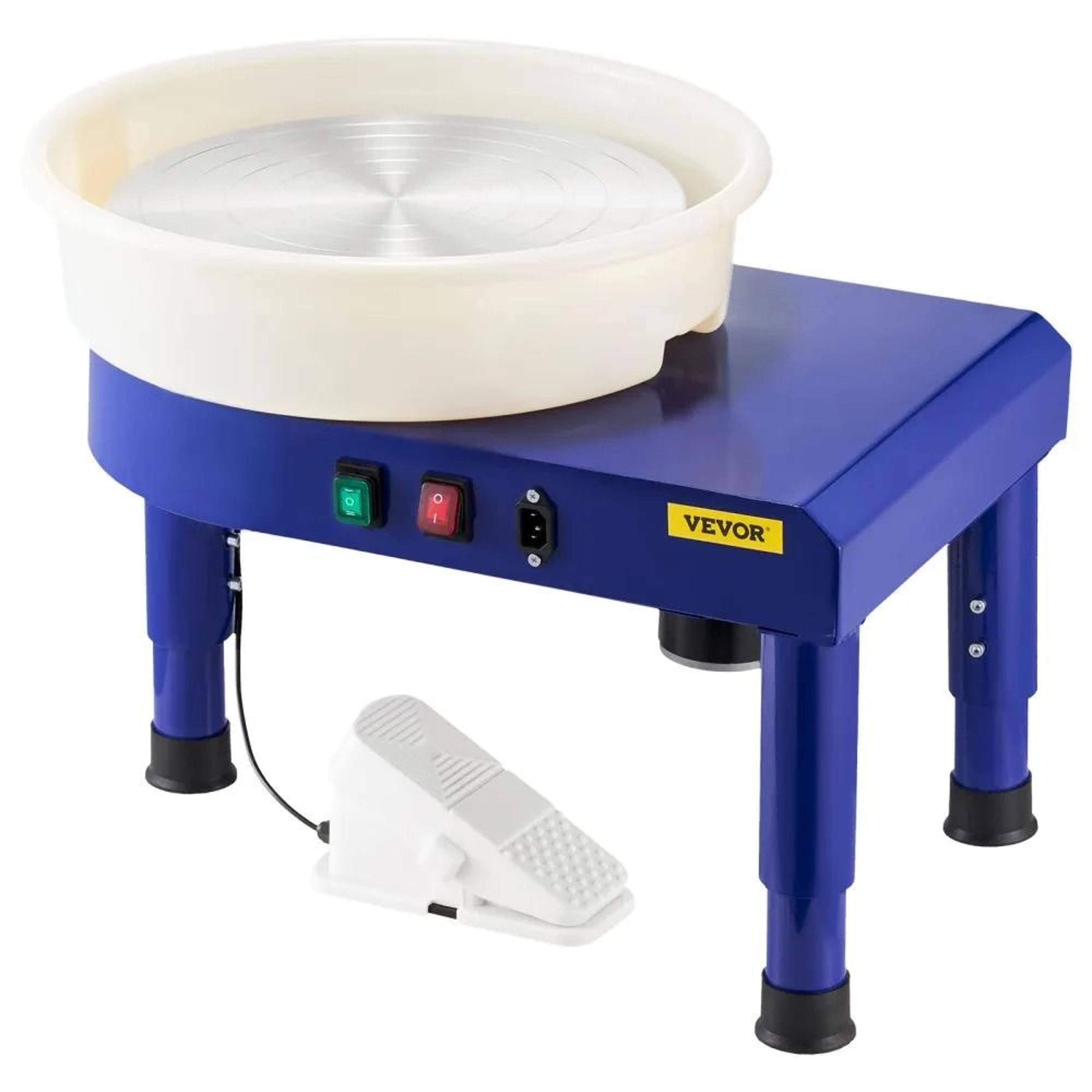 14 Inch Electric Pottery Wheel Machine With Foot Pedal And Tool Kit 10