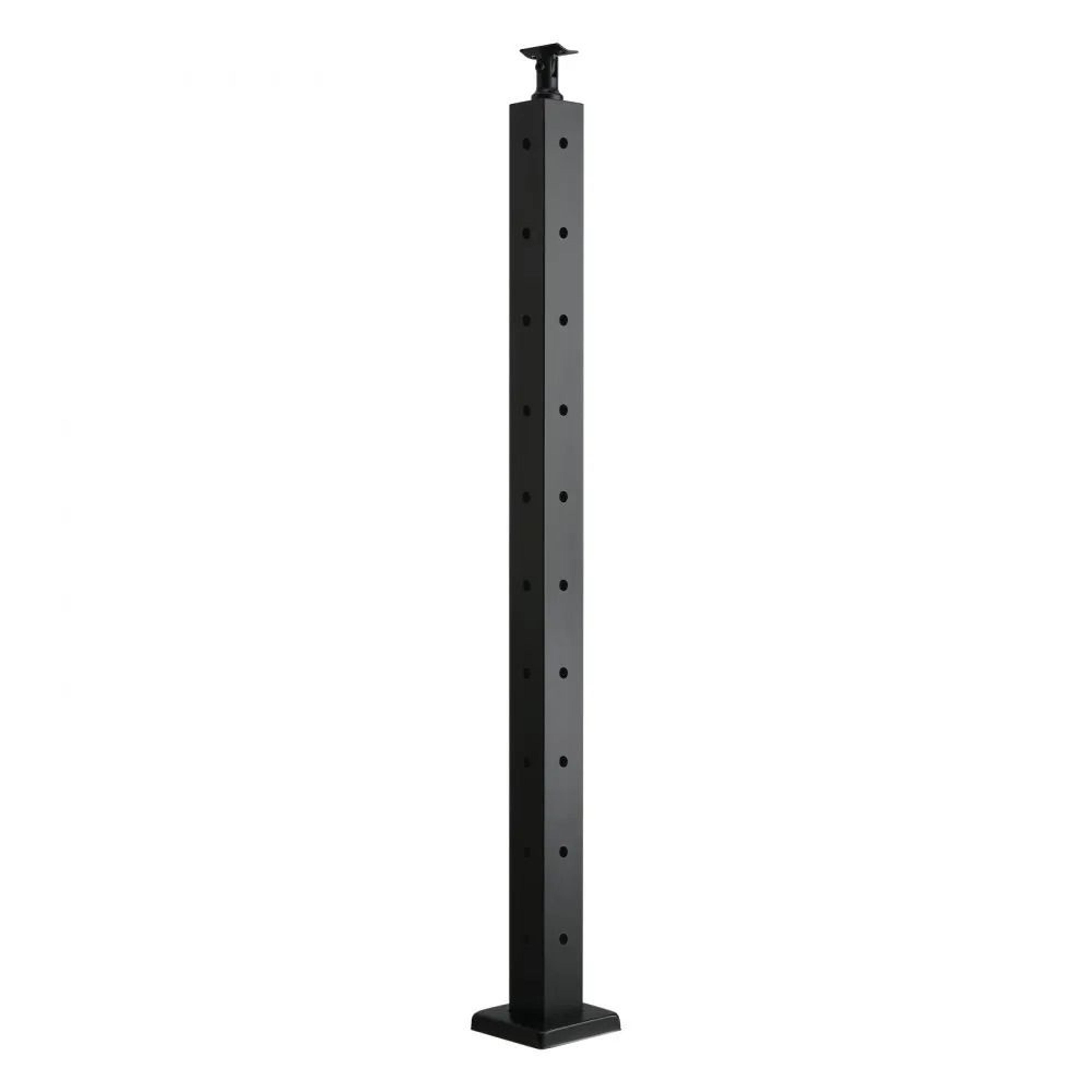 36 Inch Stainless Steel Cable Railing Post With L Shaped Holes For Deck And Stair Railings 10