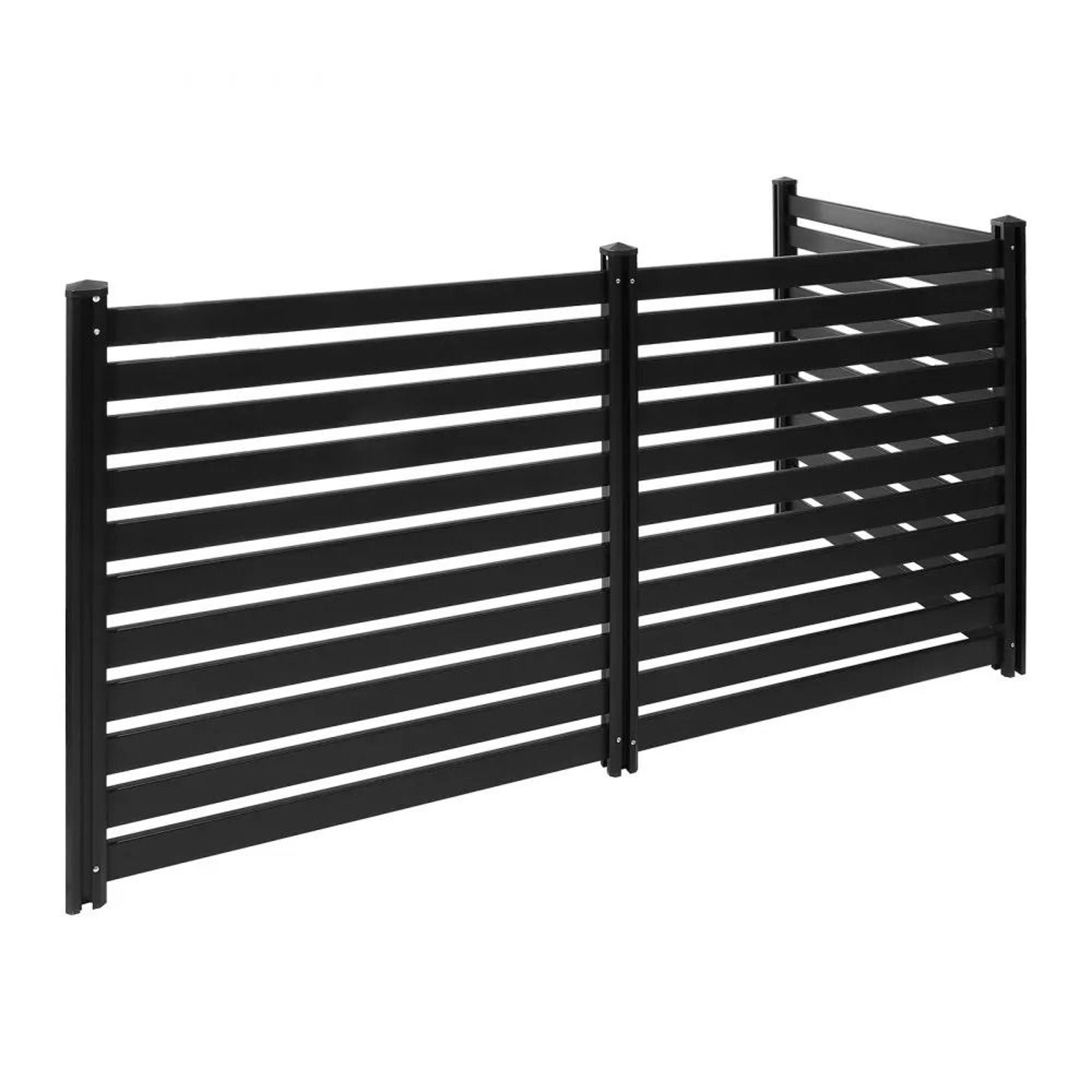 Outdoor Privacy Screen Fence Panels 50 X 48 In Vinyl Enclosure For AC Units Trash Bins And Pool Equ 7