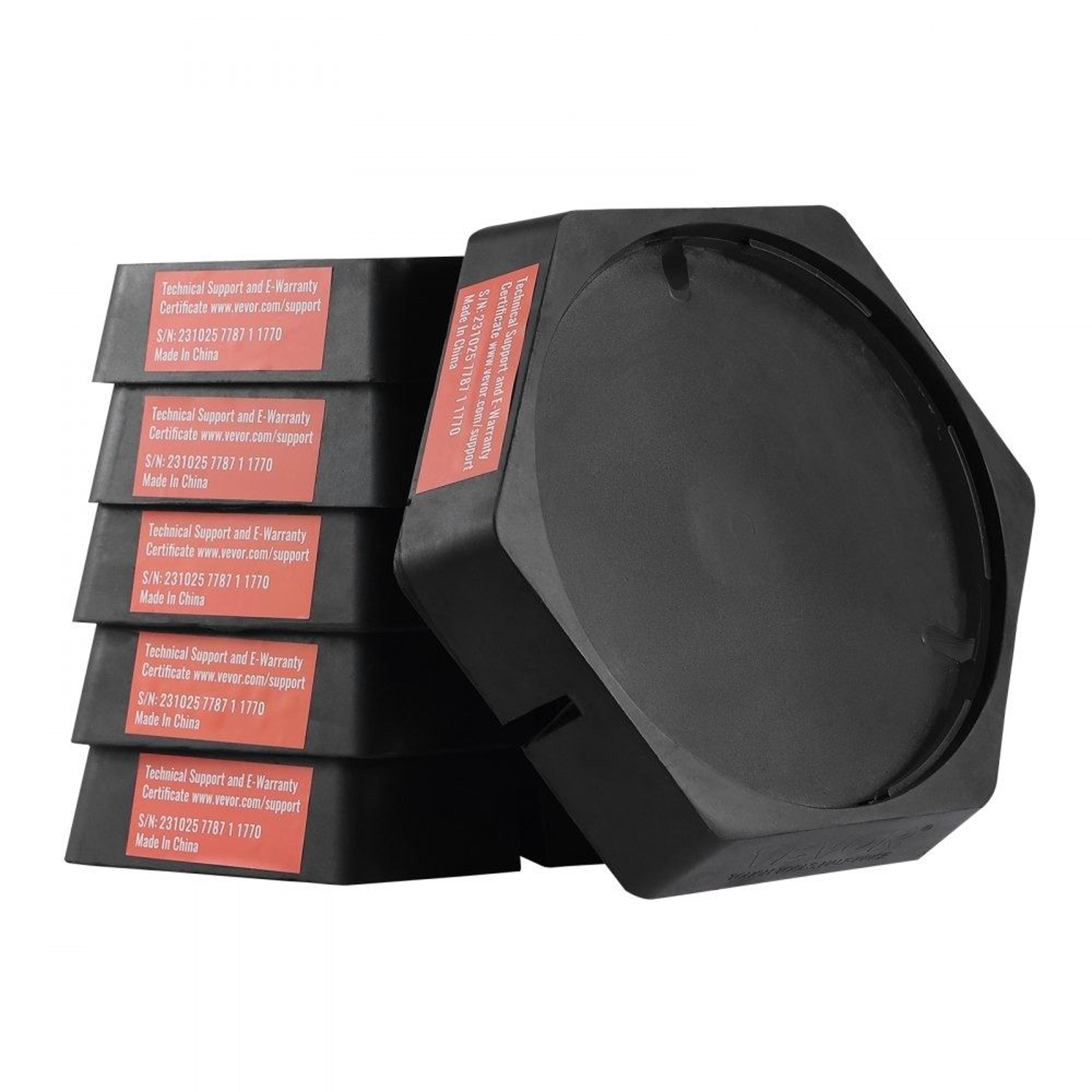 rv leveling pads 9 inch round rubber jack pads for travel trailers and motorhomes