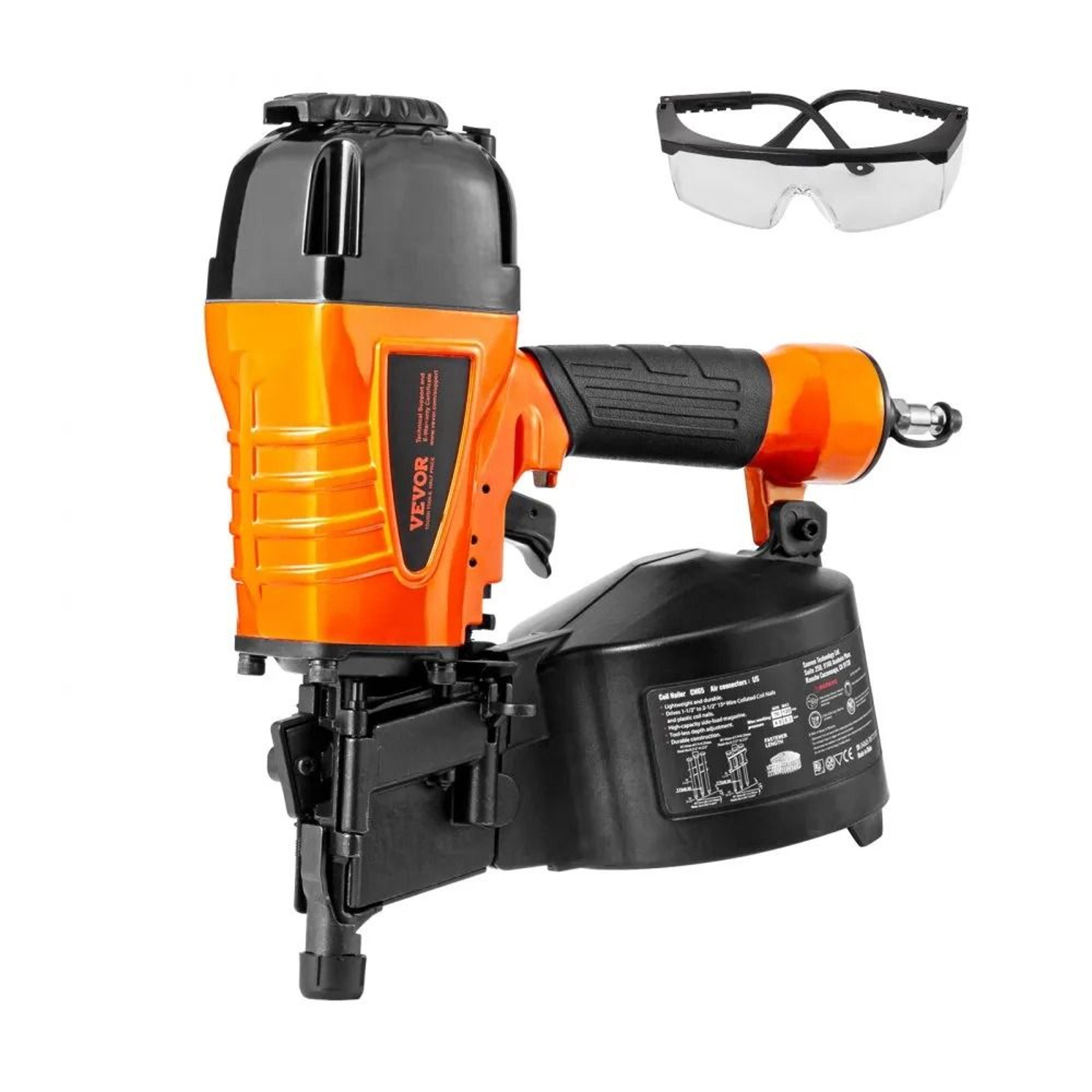 cn65 coil siding nailer pneumatic nail gun for siding decking and fencing