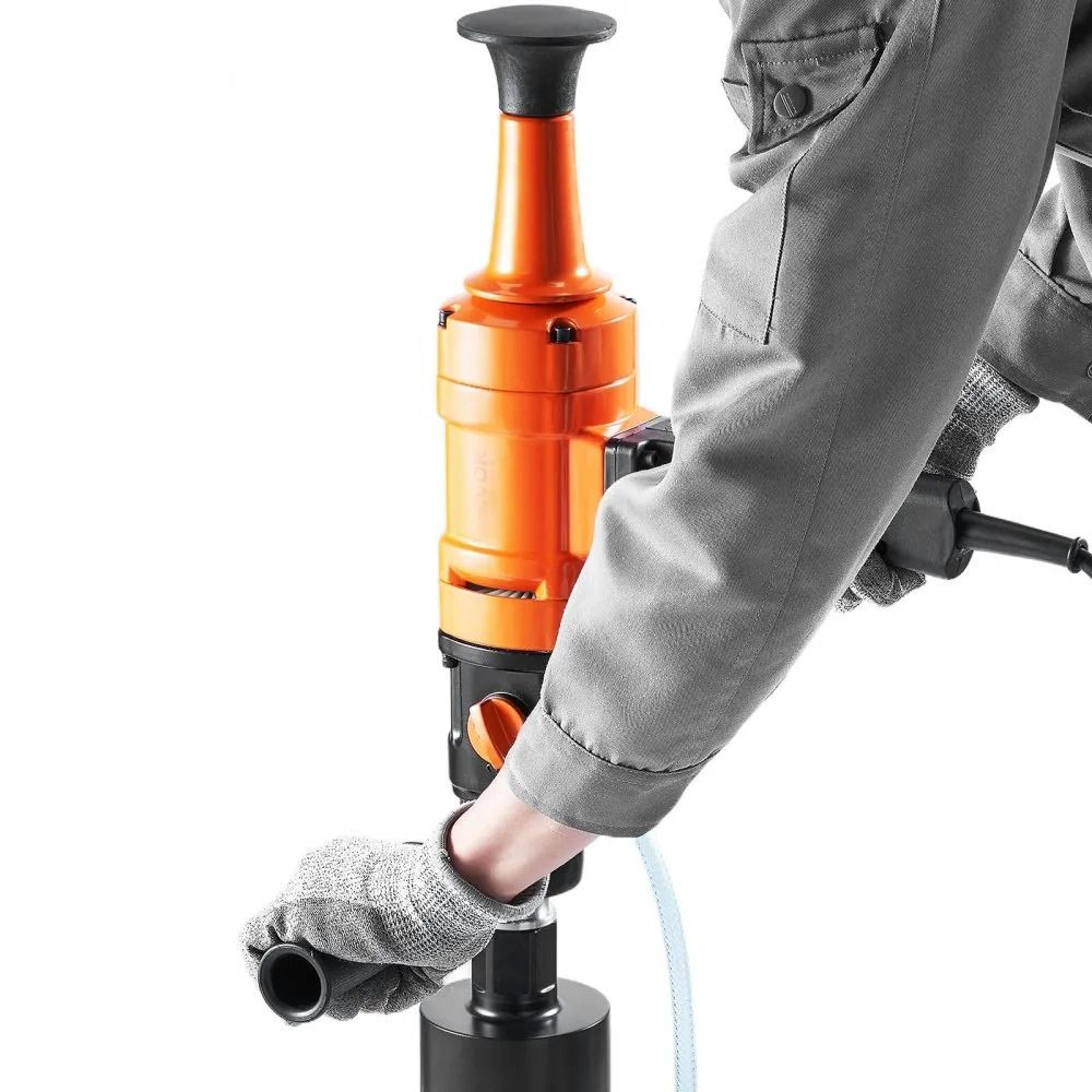 4 Inch Diamond Core Drill Handheld Wet Concrete Core Drill 1500W 6
