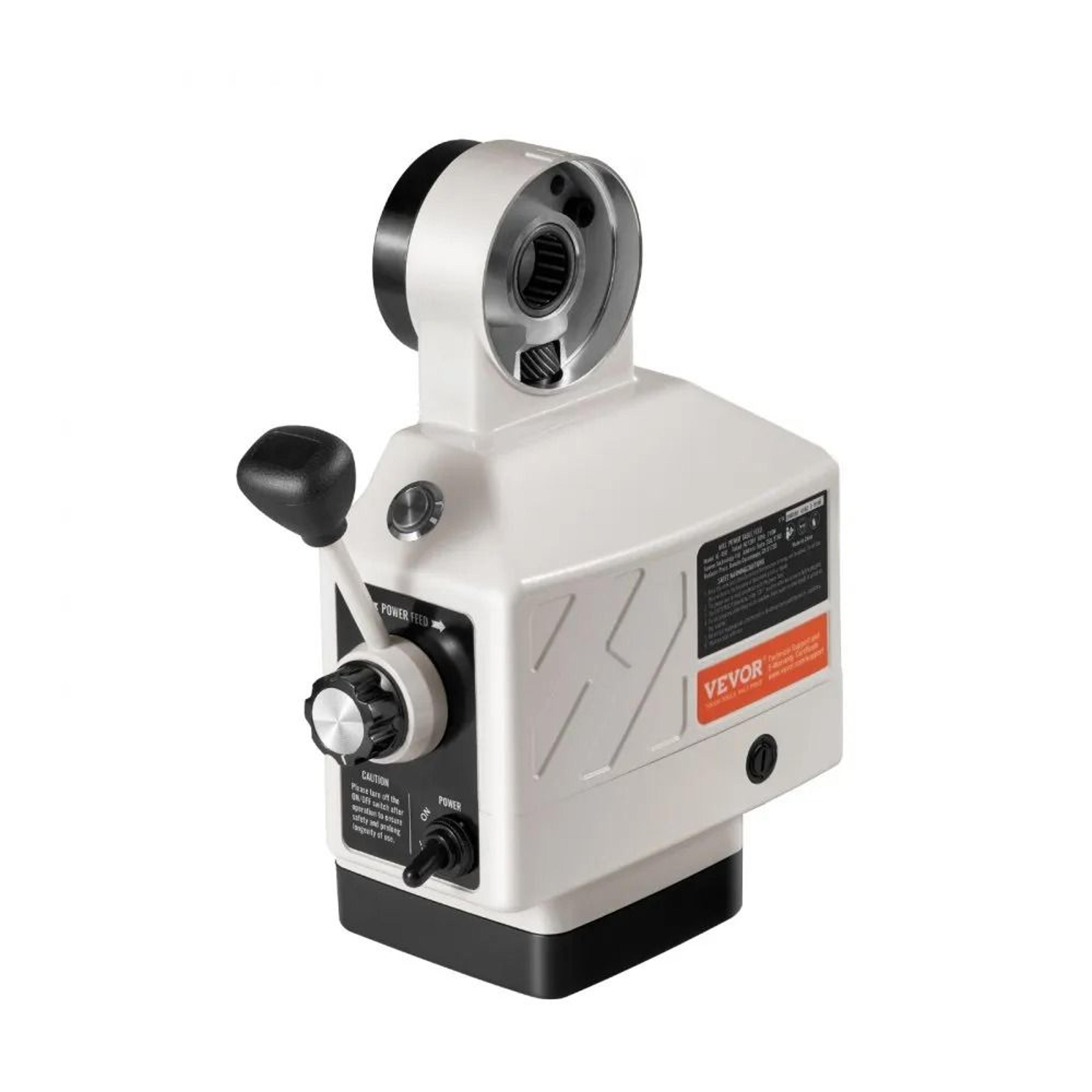 ZAxis Power Feed For Milling Machine With 450 Inlb Torque Adjustable Speed Control 8