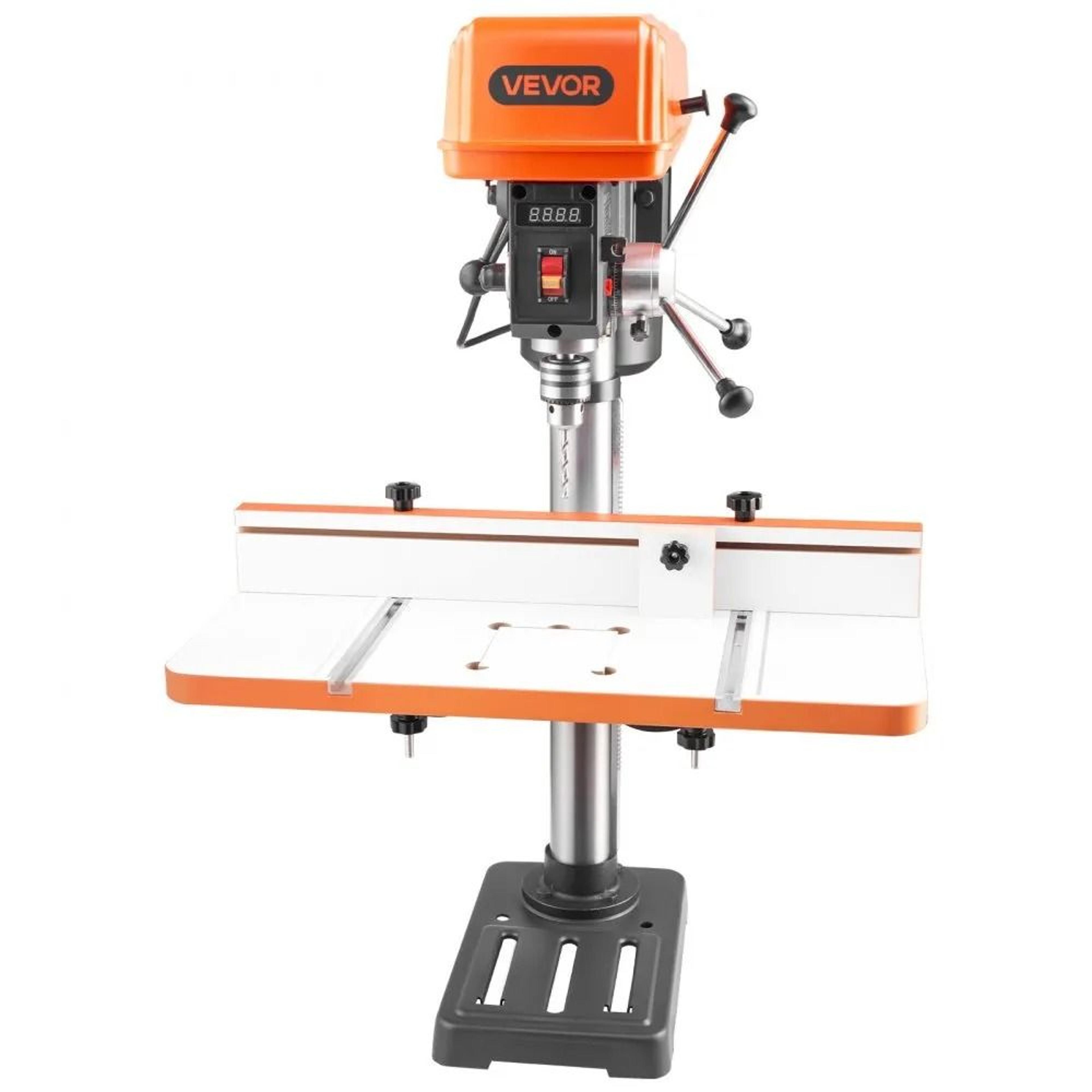 Drill Press Table 24 X 12 Inch With T Slots Adjustable Fence And Stop Block 7