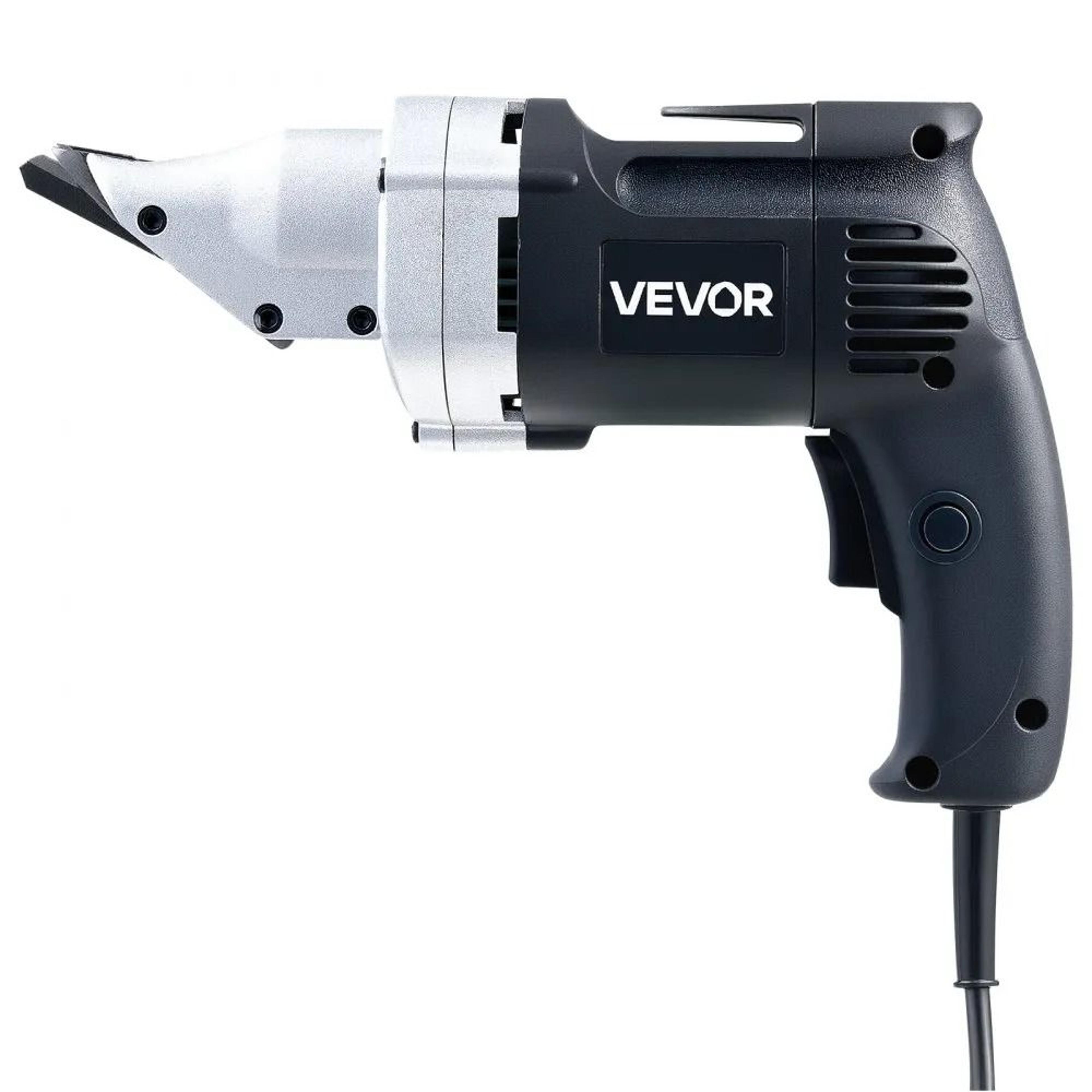 Electric Metal Shear 480W Corded Sheet Metal Cutter With Swivel Head And Variable Speed Control 8