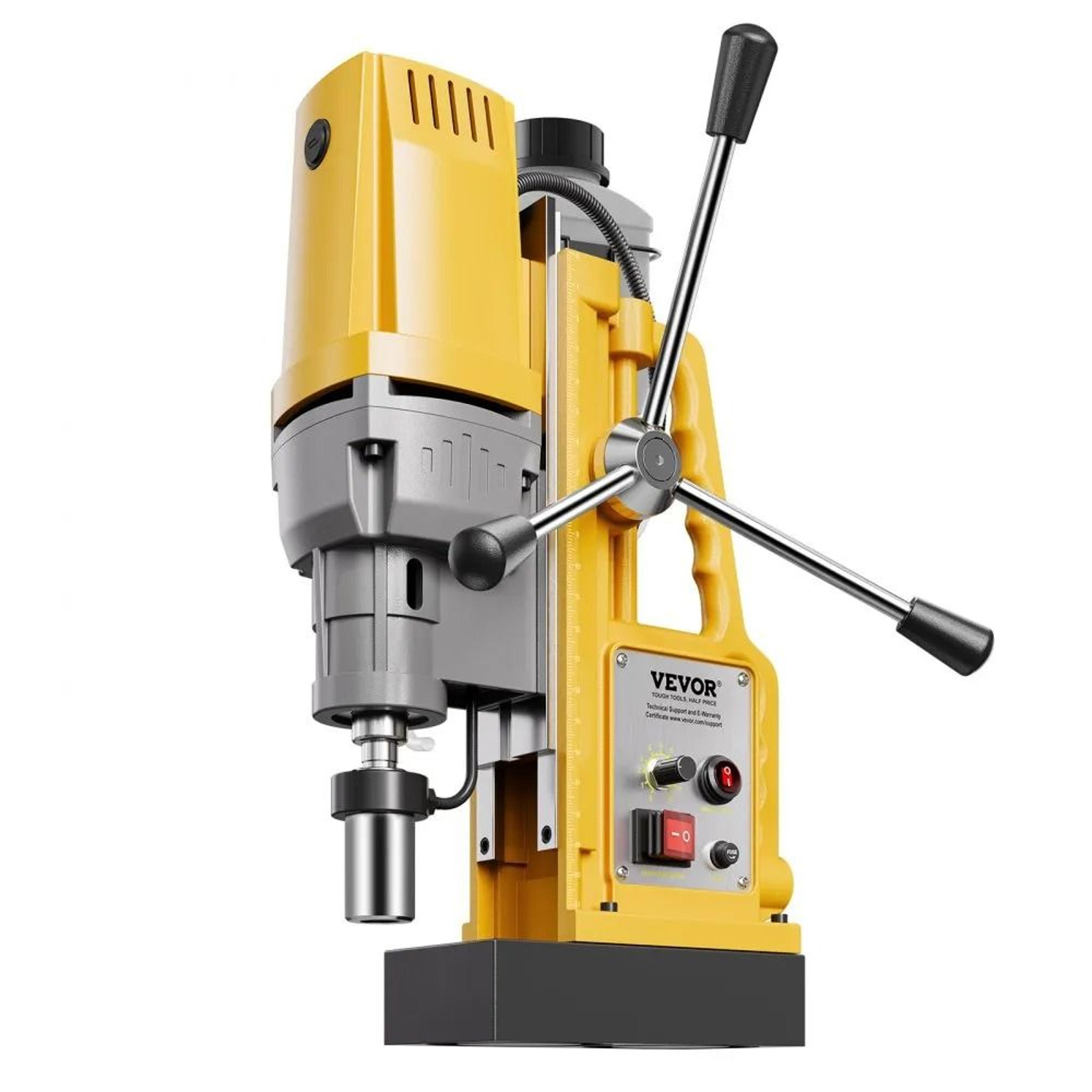 1400W Magnetic Drill Press With 2 Inch Coring Capacity Variable Speed 9