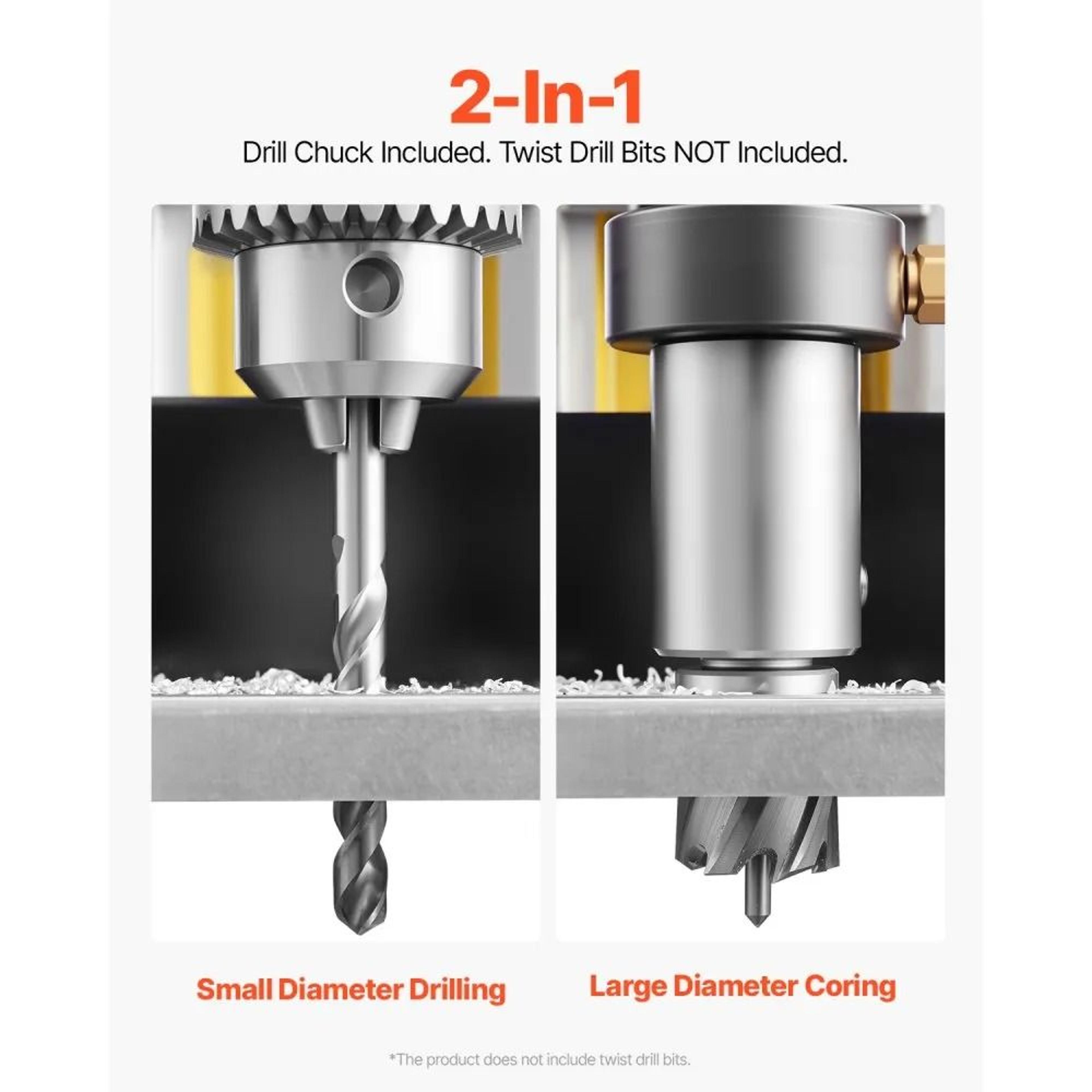 1400W Magnetic Drill Press With 2 Inch Coring Capacity Variable Speed 5