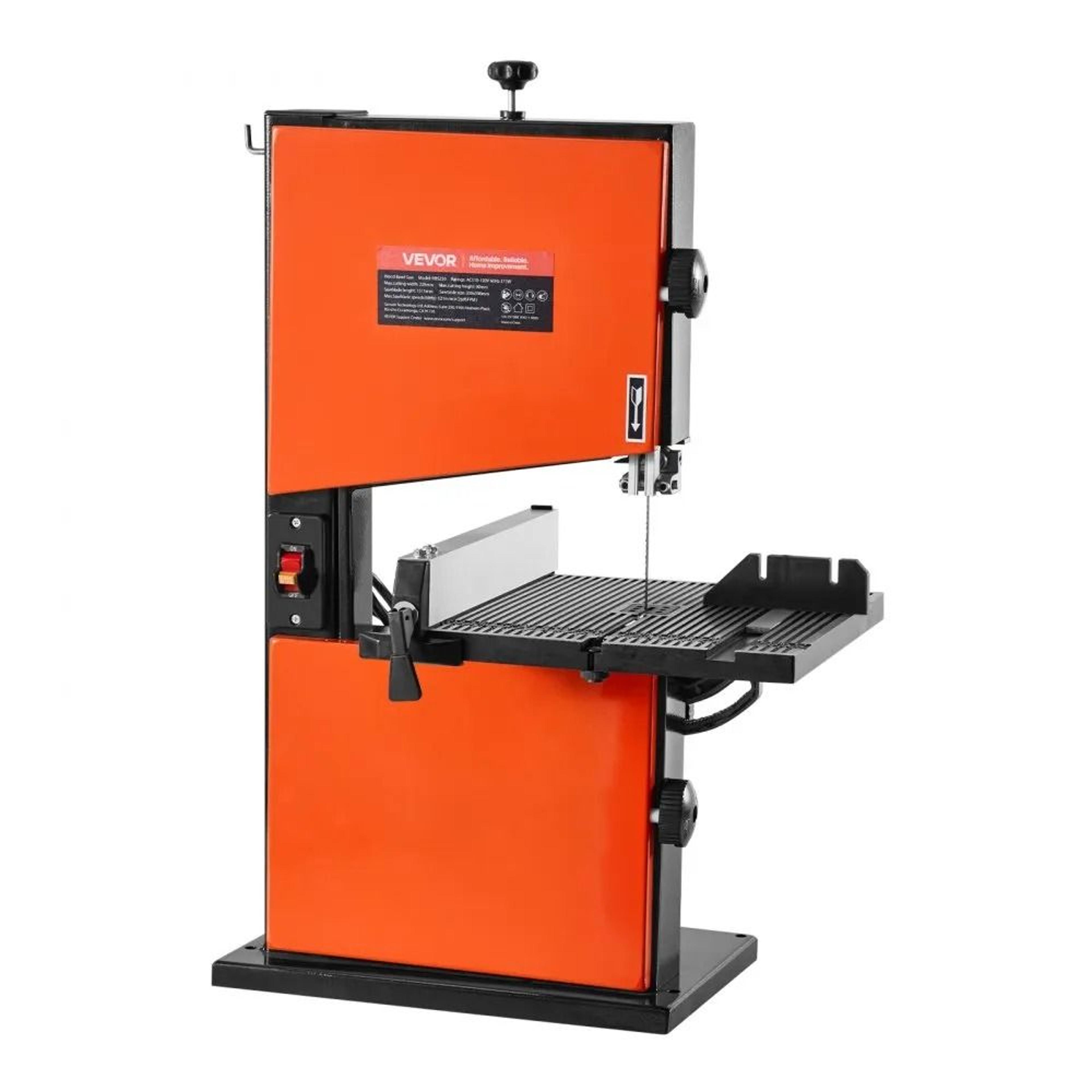 9 Inch Benchtop Band Saw With 12 HP Motor For Precision Woodworking Cuts 7