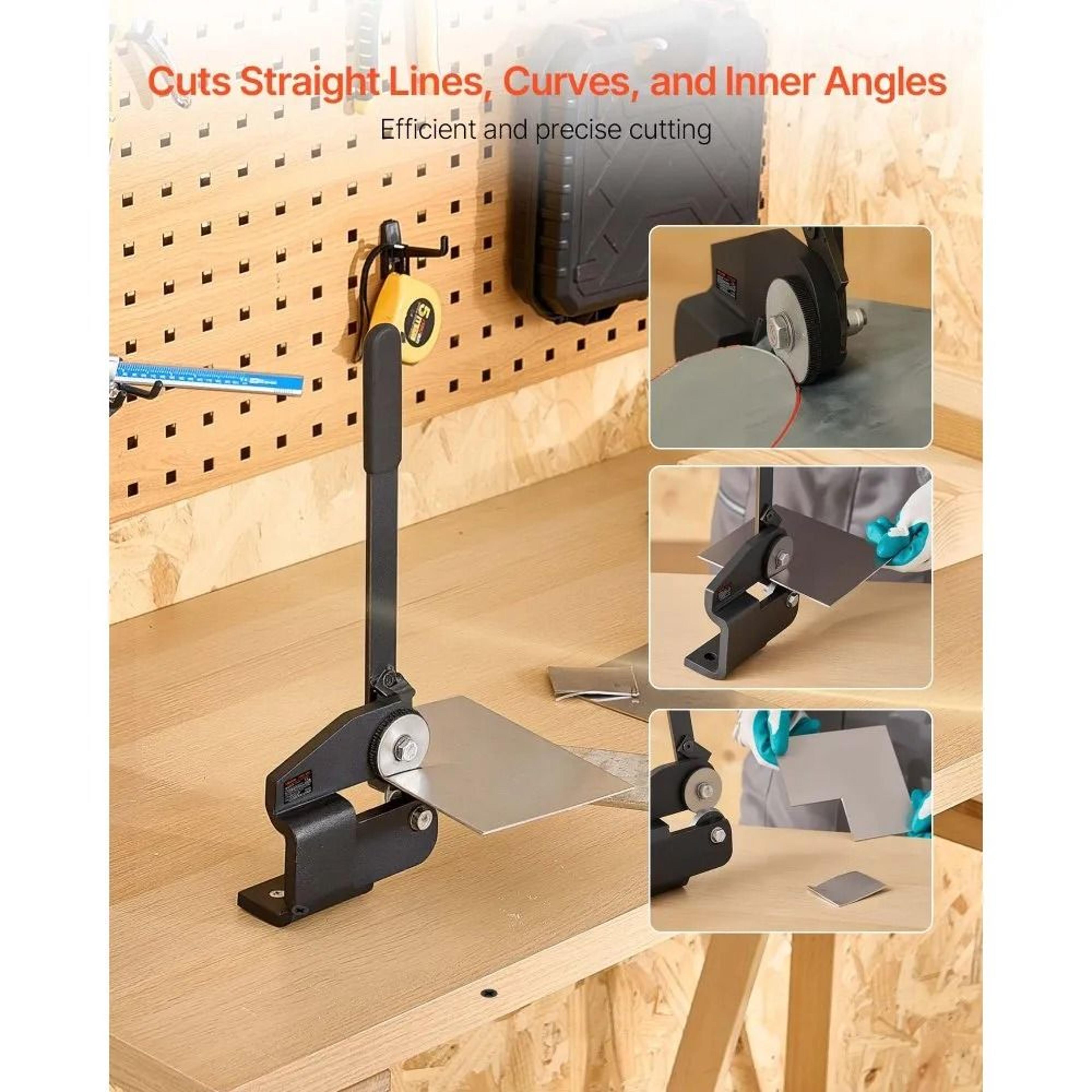 Precision 16 Gauge Throatless Sheet Metal Shear 3