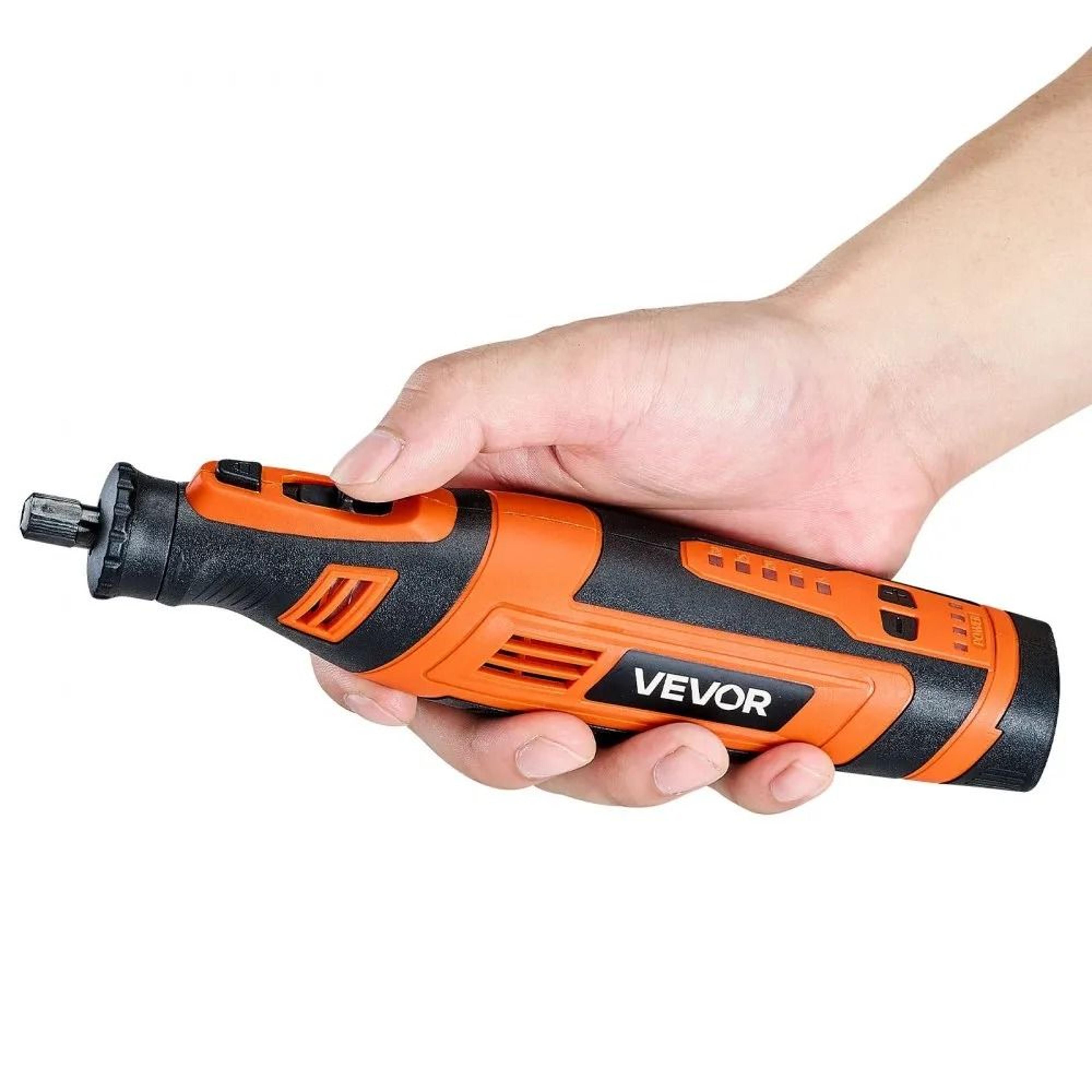 Cordless Rotary Tool Kit 136 Piece Mini Power Tool For DIY Craft Engraving And Polishing 7