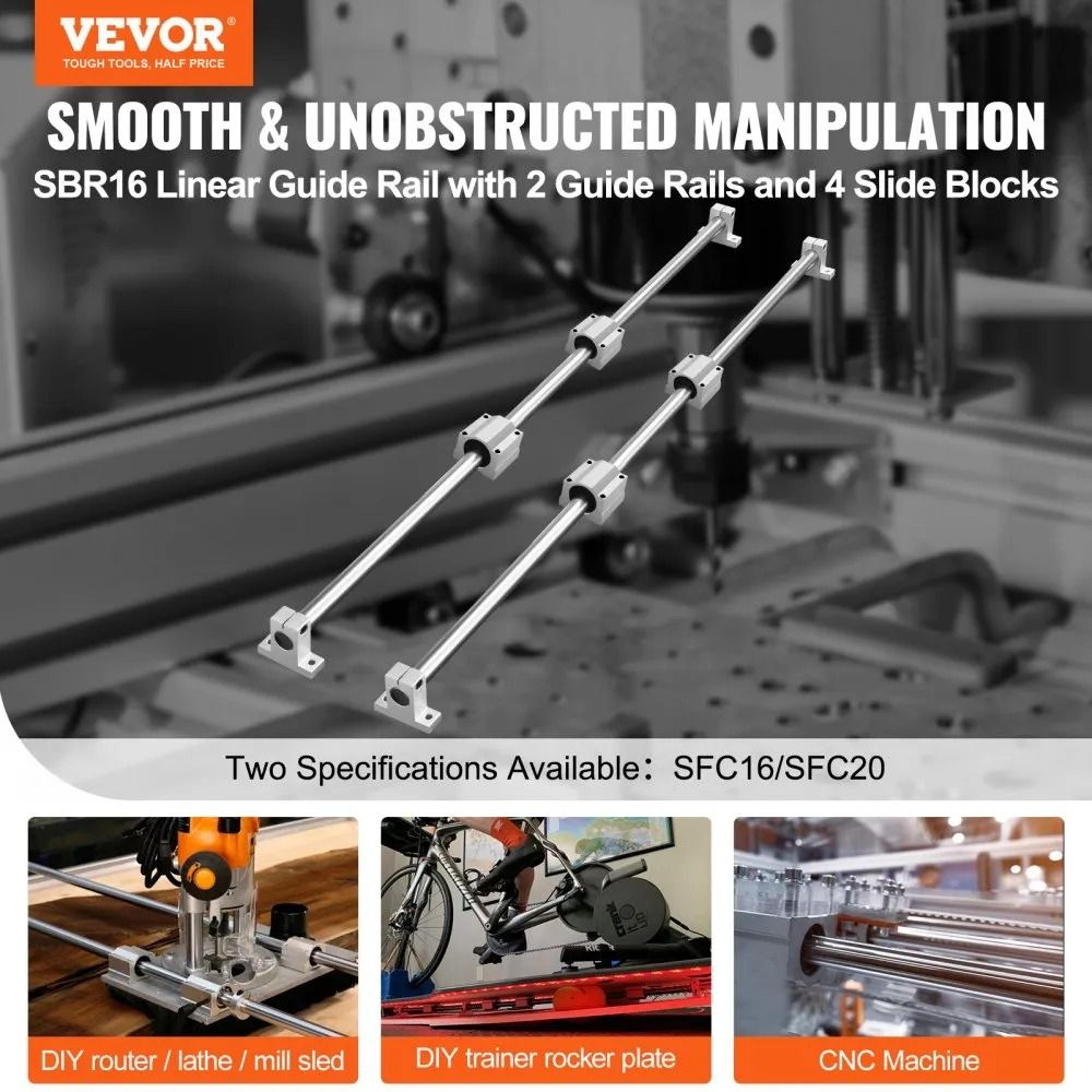 SFC16 Linear Guide Rail Kit For Smooth CNC And Automation Motion 2