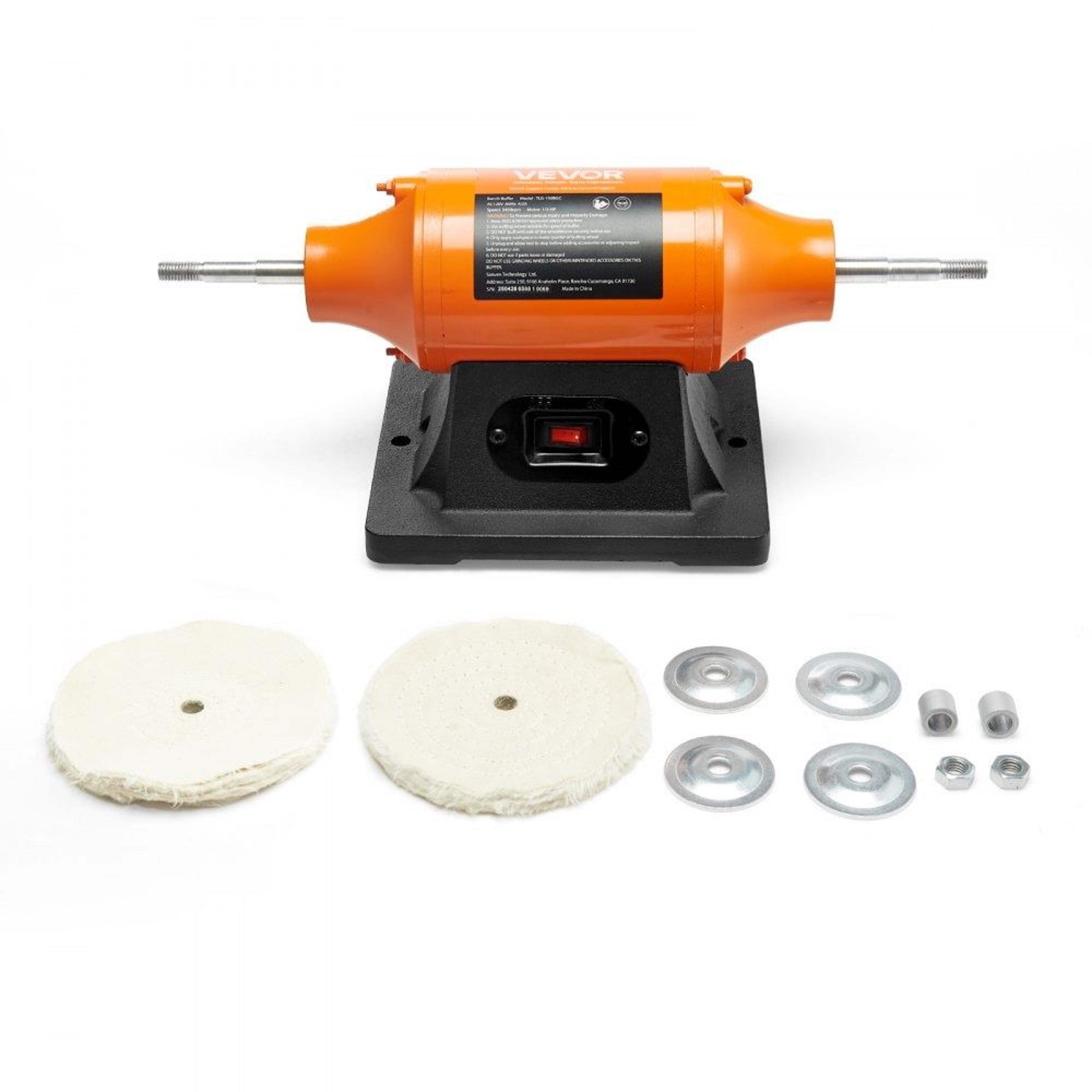 6 inch bench buffer polisher for metal wood and jewelry