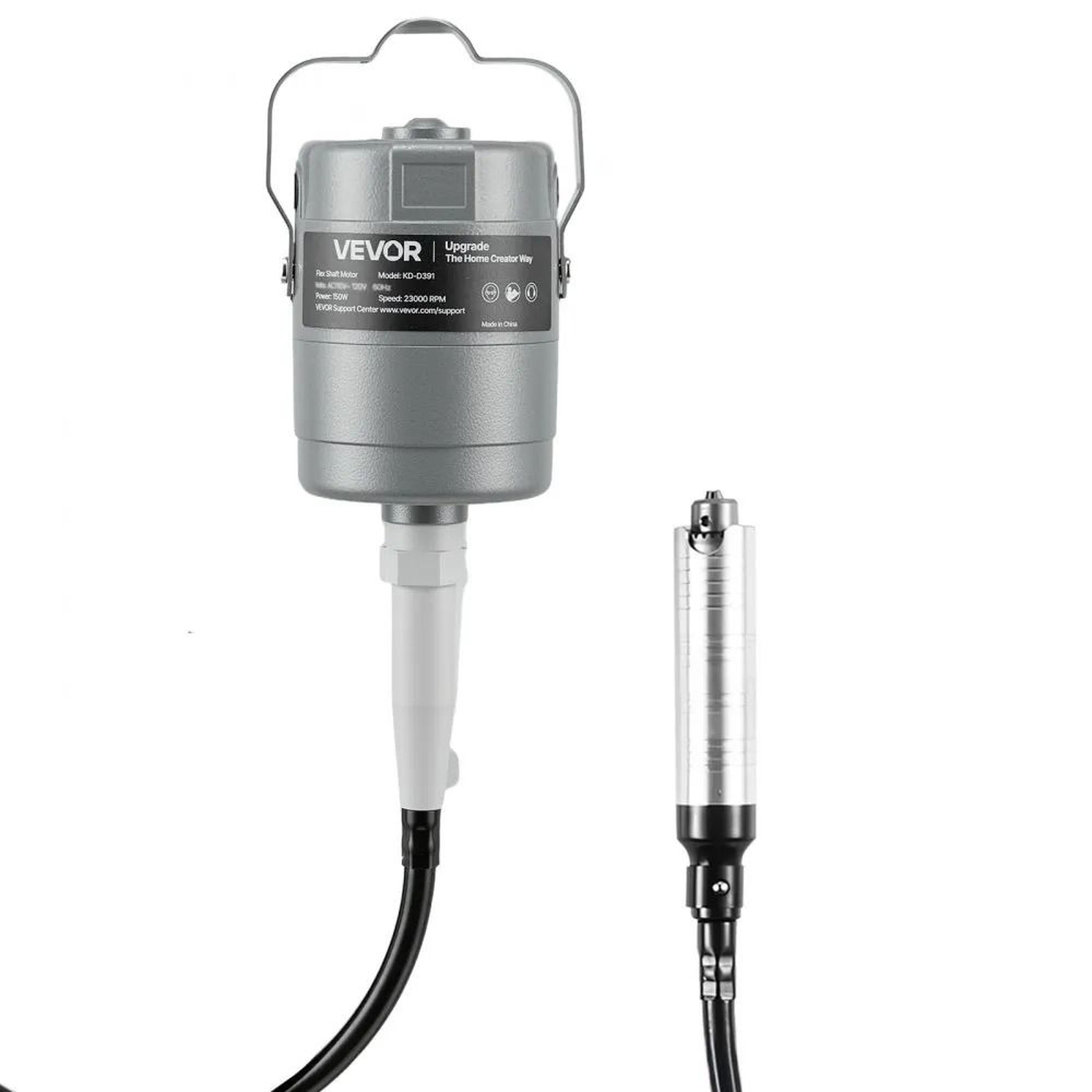 150W Flex Shaft Grinder With Foot Pedal And 112 Piece Rotary Tool Kit 7