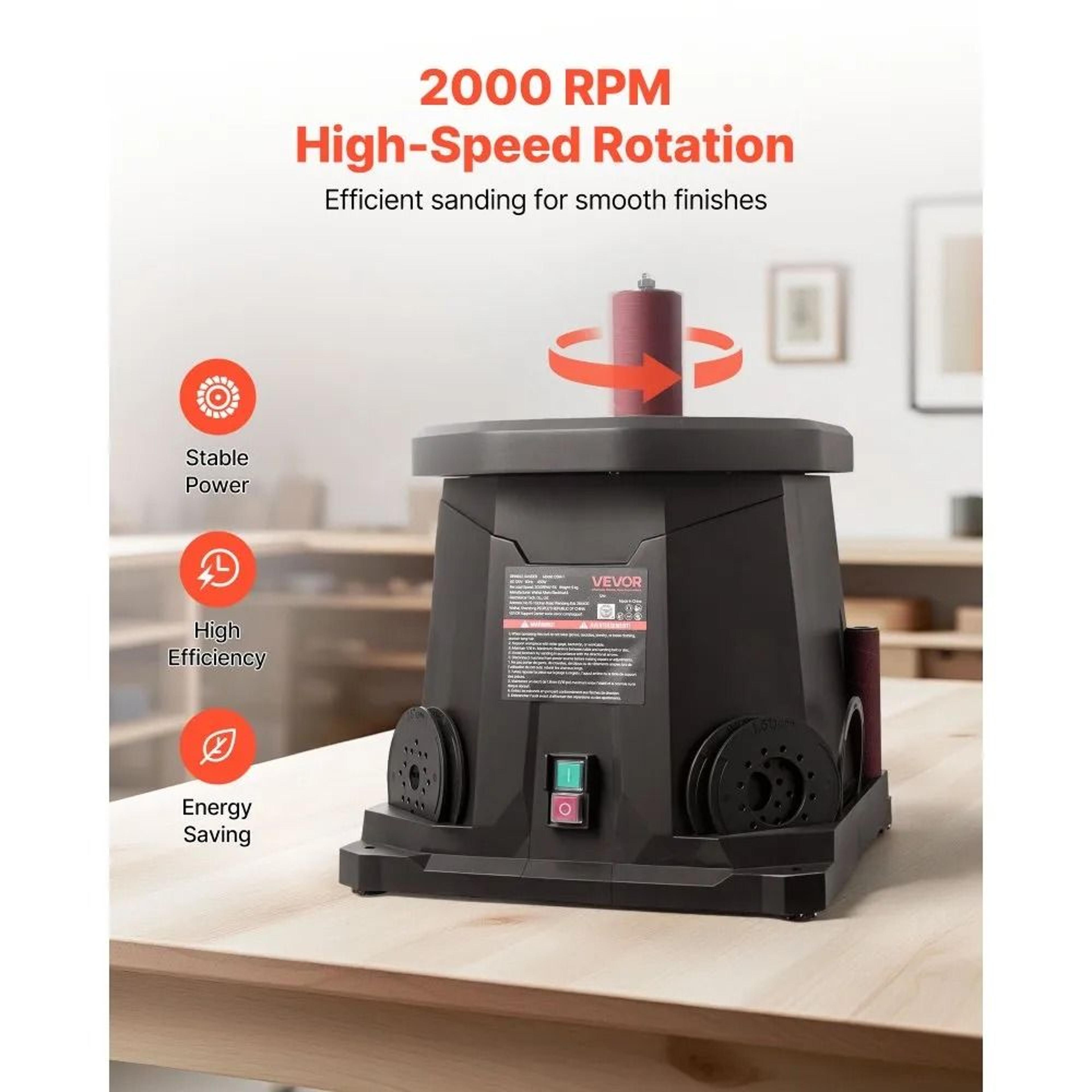 PrecisionCurve Oscillating Spindle Sander 1