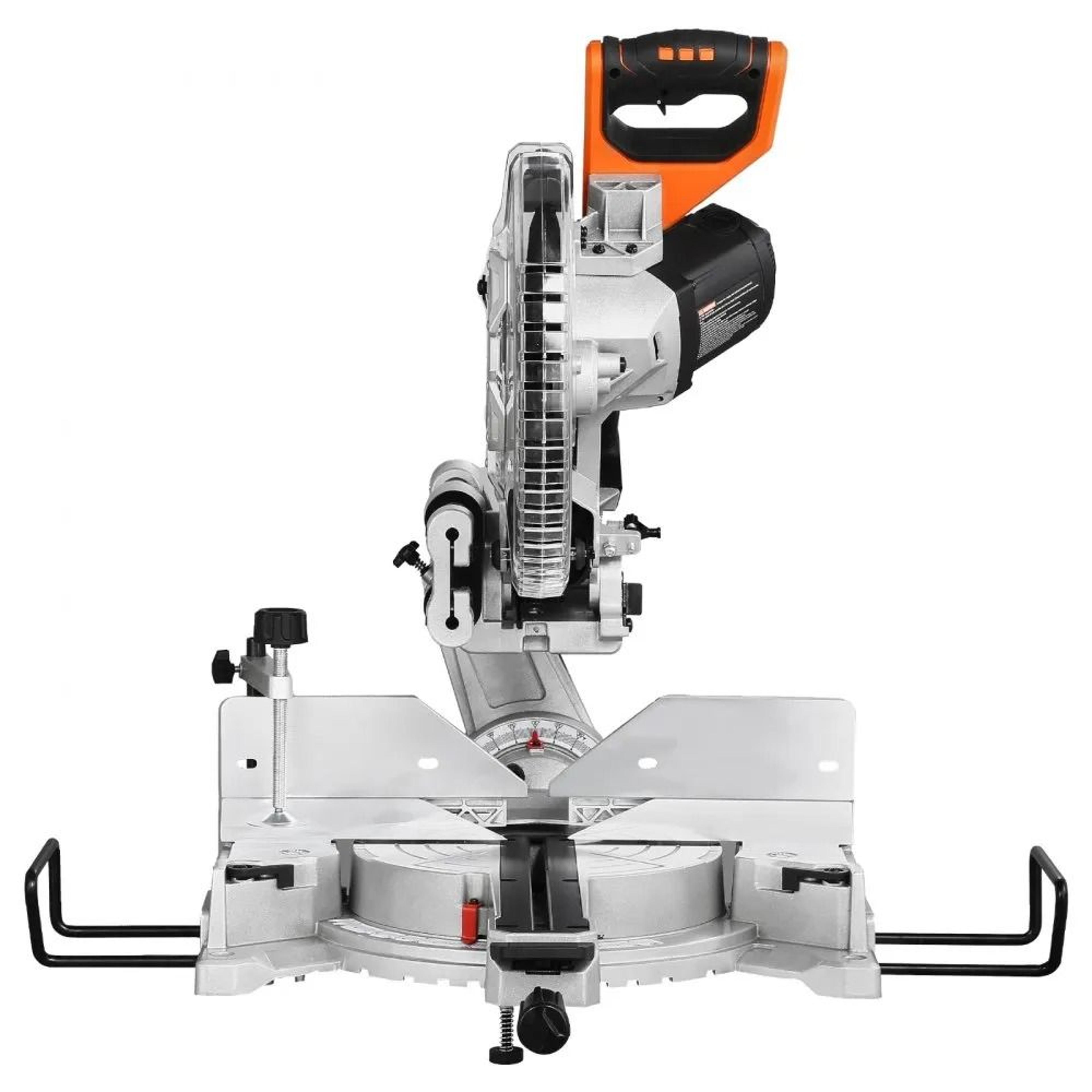 12 Inch Sliding Miter Saw With Dual Bevel And LED Guide 10
