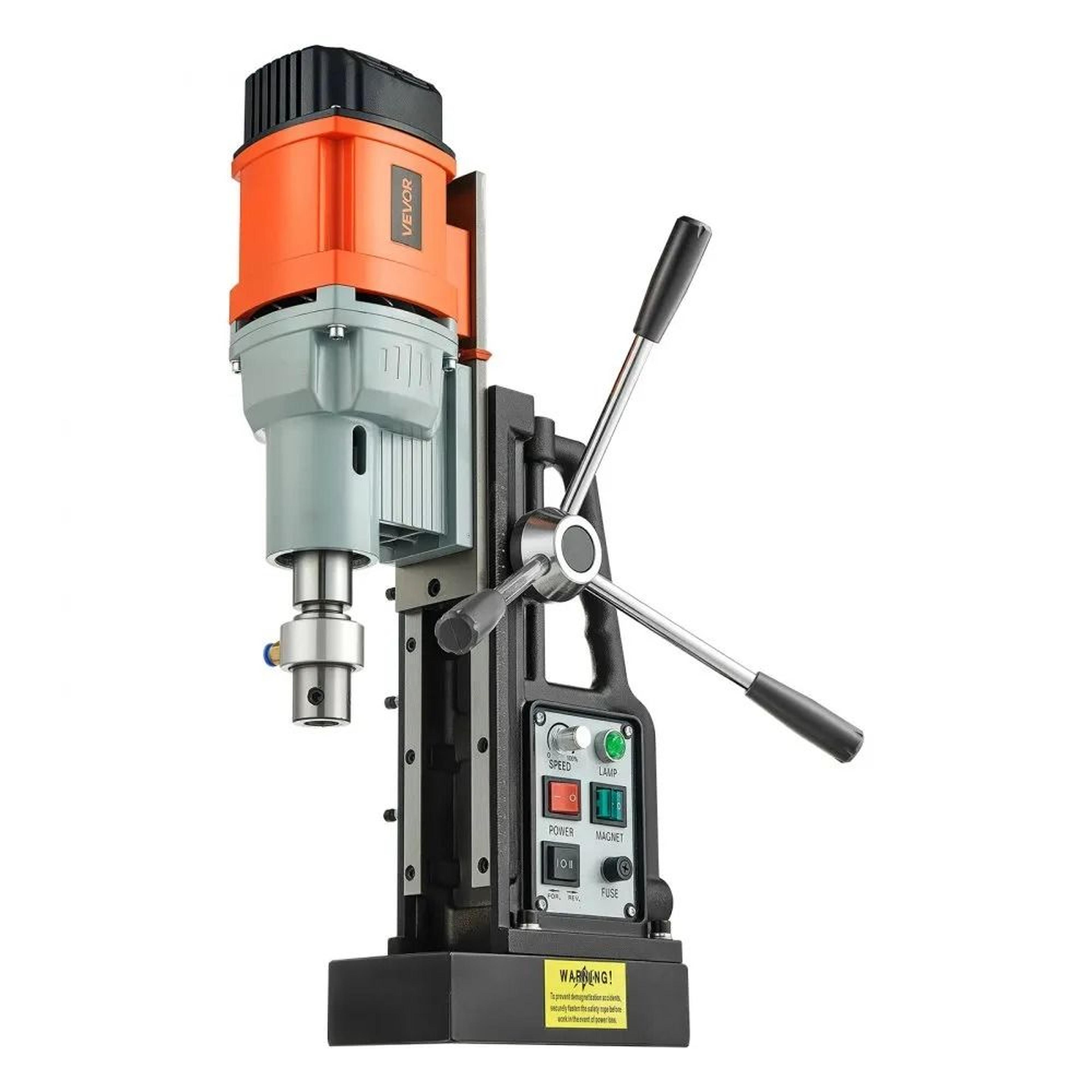 Magnetic Drill Press 1550W Heavy Duty Mag Drill With 600 RPM Speed Control 7