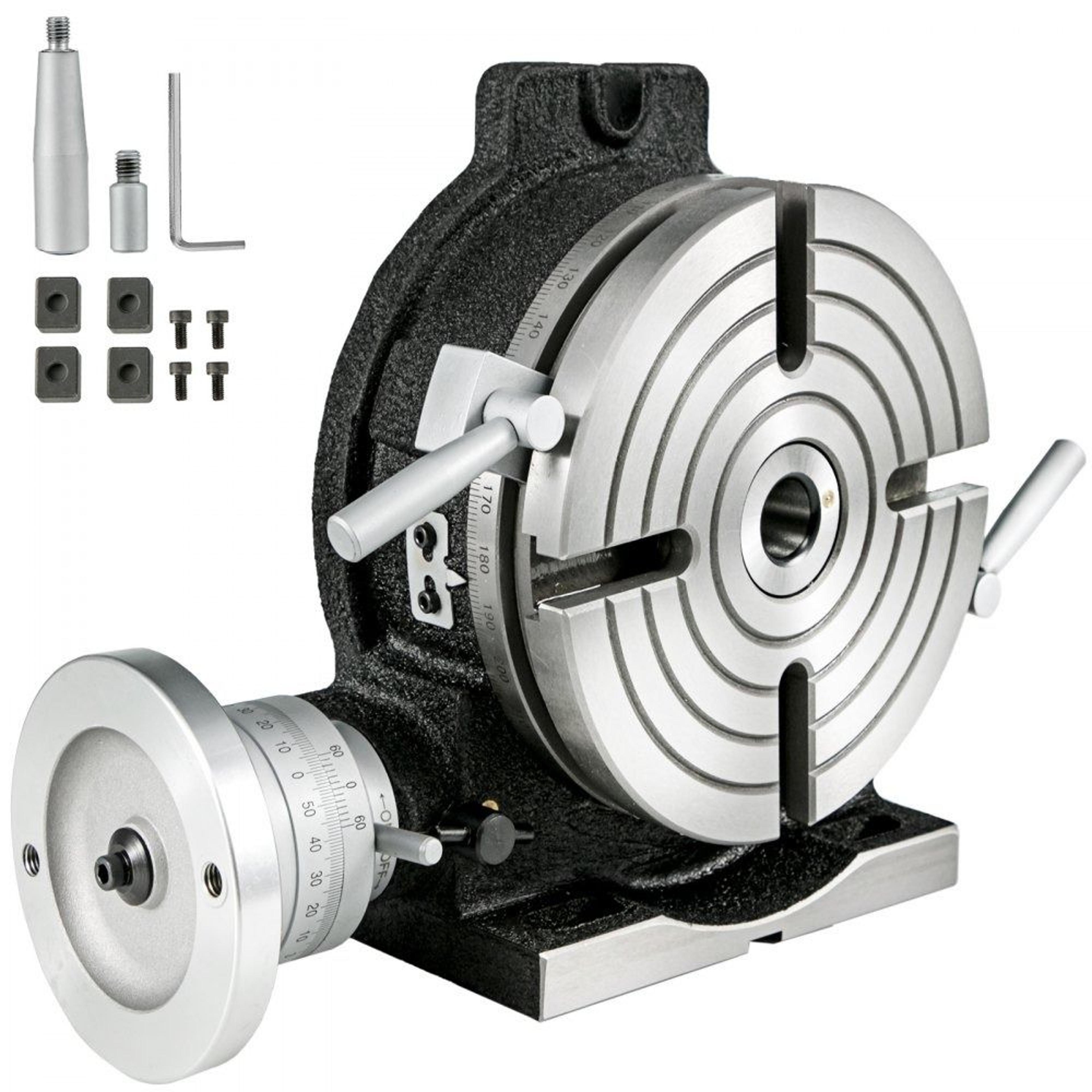 8 inch precision rotary table horizontal vertical milling machine accessory