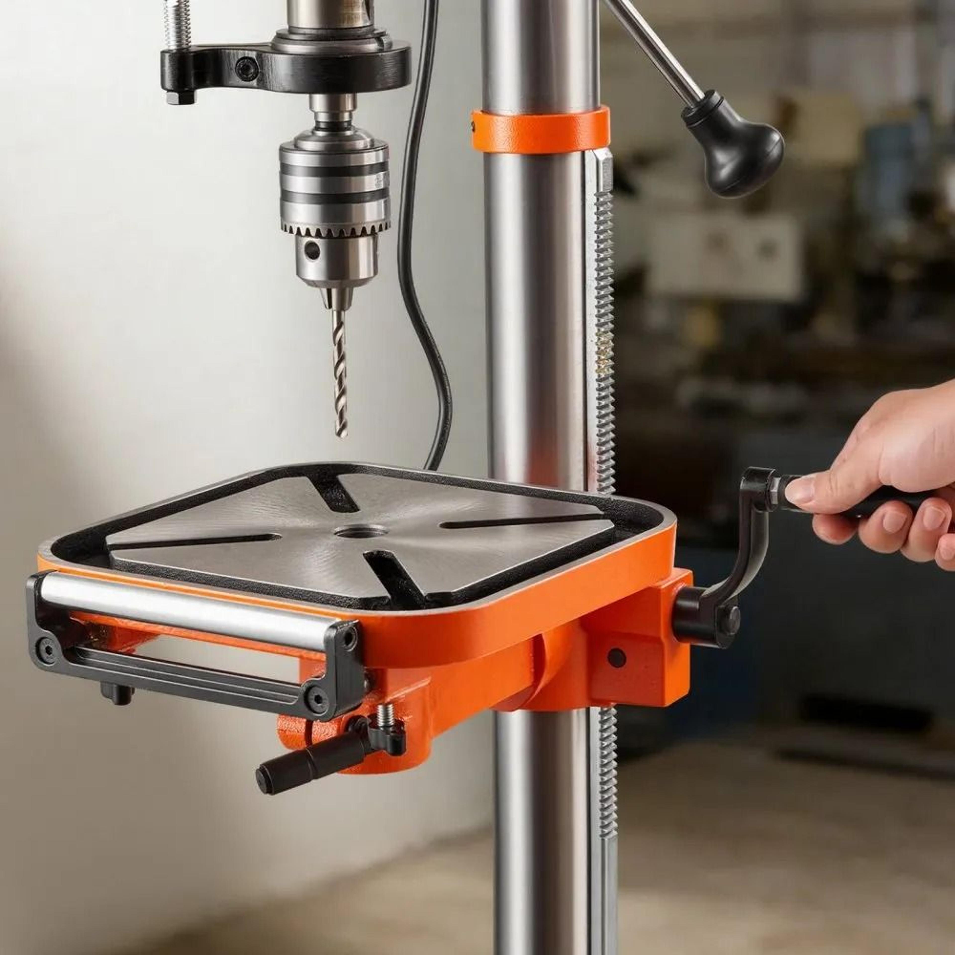 12 Inch Benchtop Drill Press With Variable Speed Control Laser Guide 7