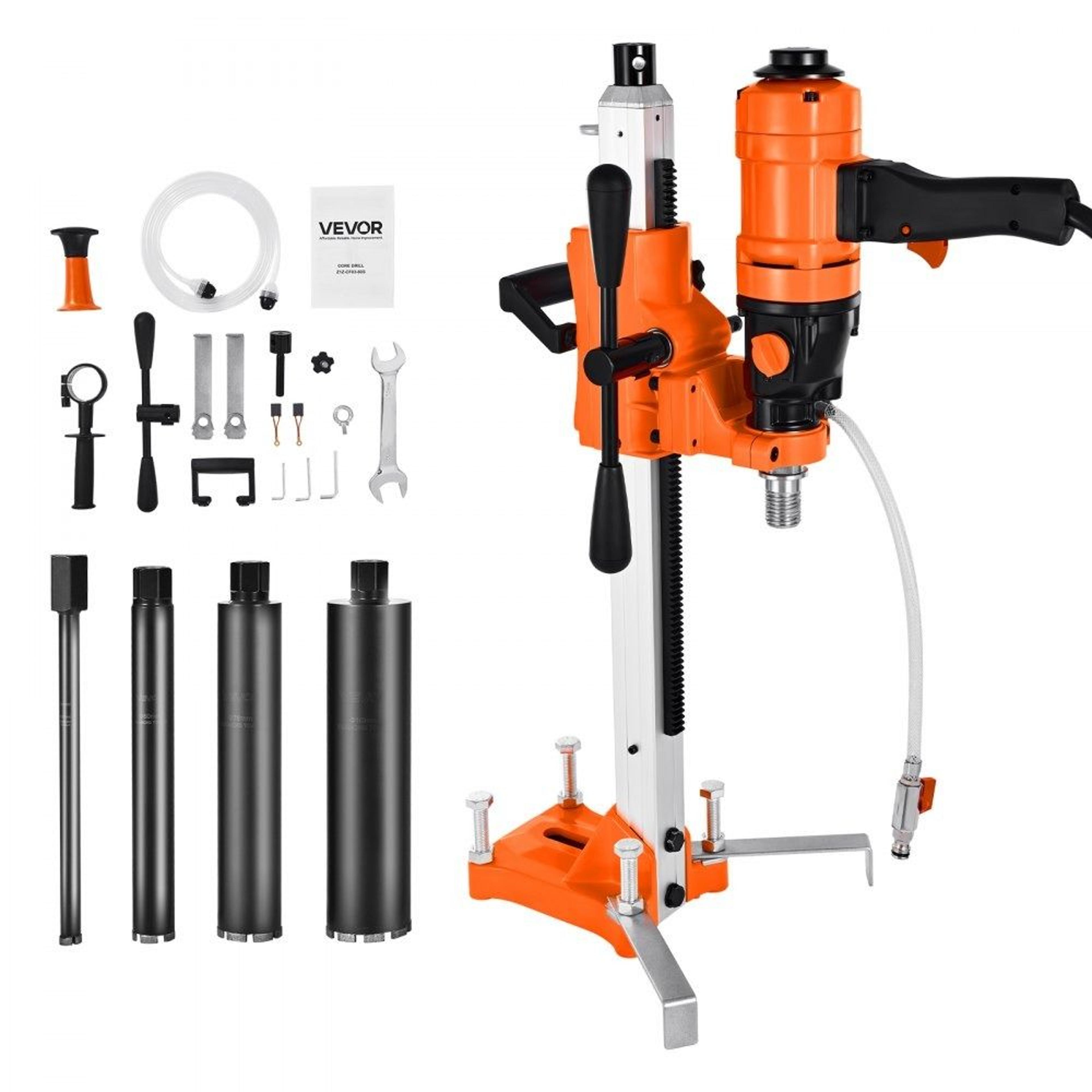 8 inch diamond core drill machine wet dry concrete drilling rig
