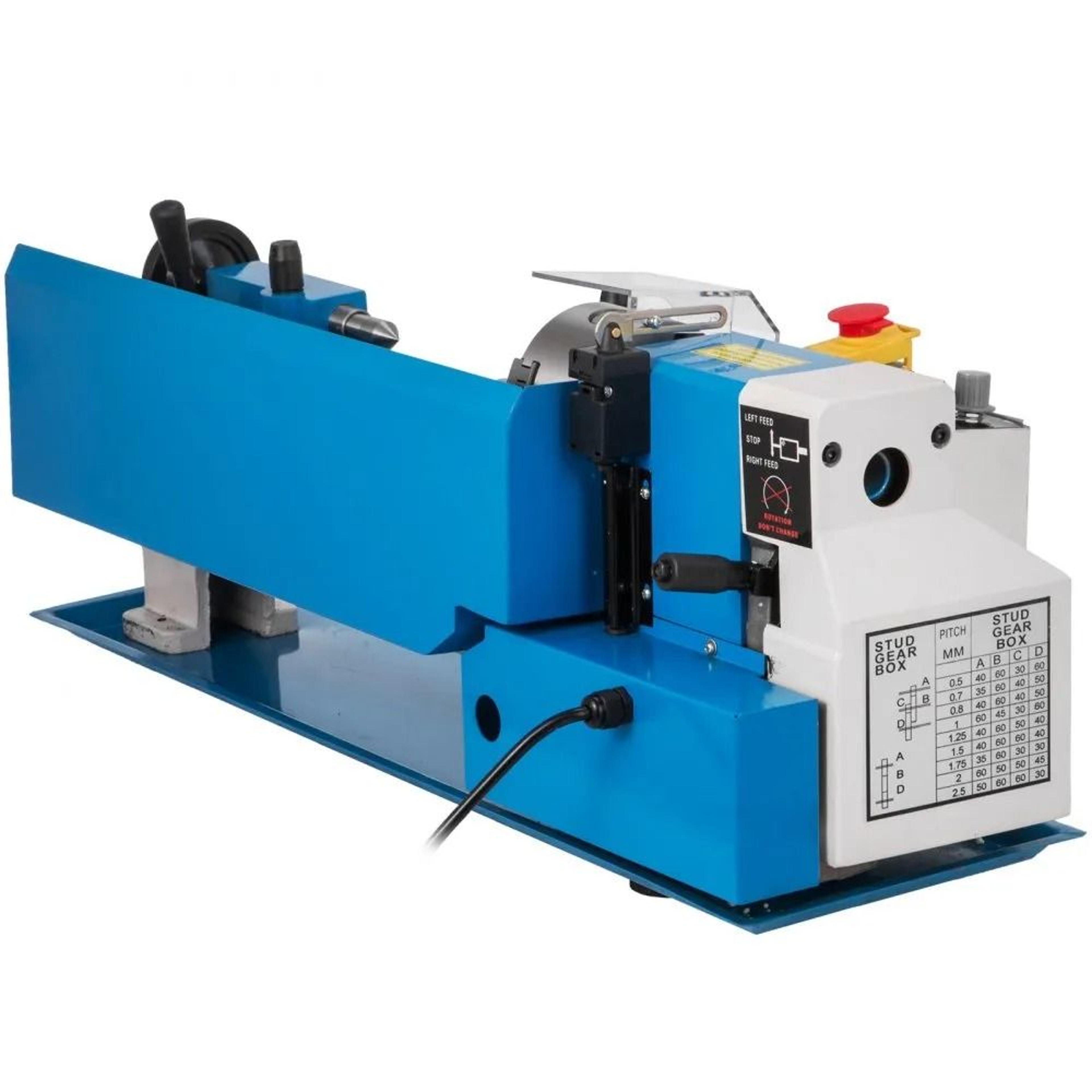 7x14 Mini Metal Lathe 550W Variable Speed Benchtop Metal Turning Machine 9