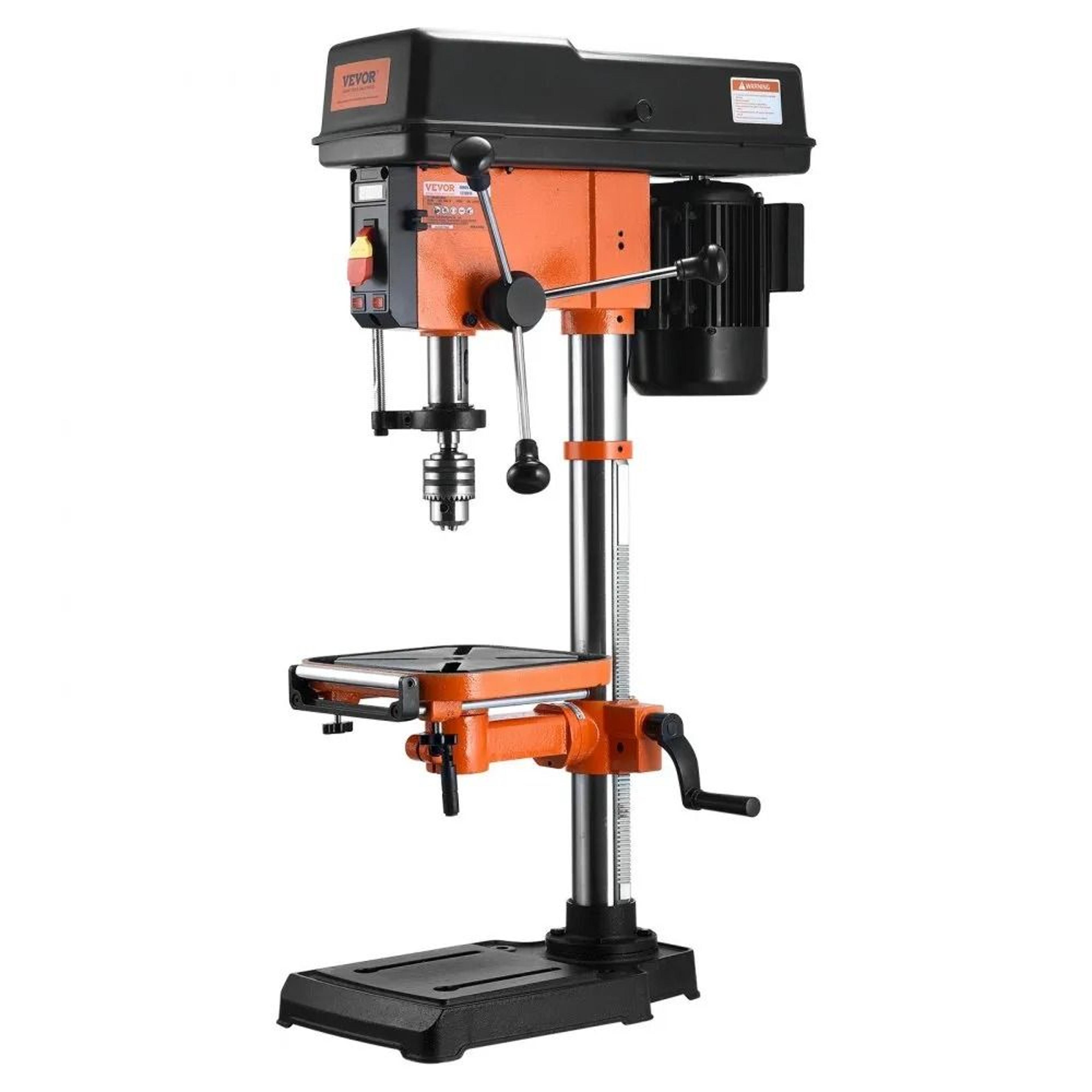 12 Inch Variable Speed Benchtop Drill Press For Wood And Metal 8