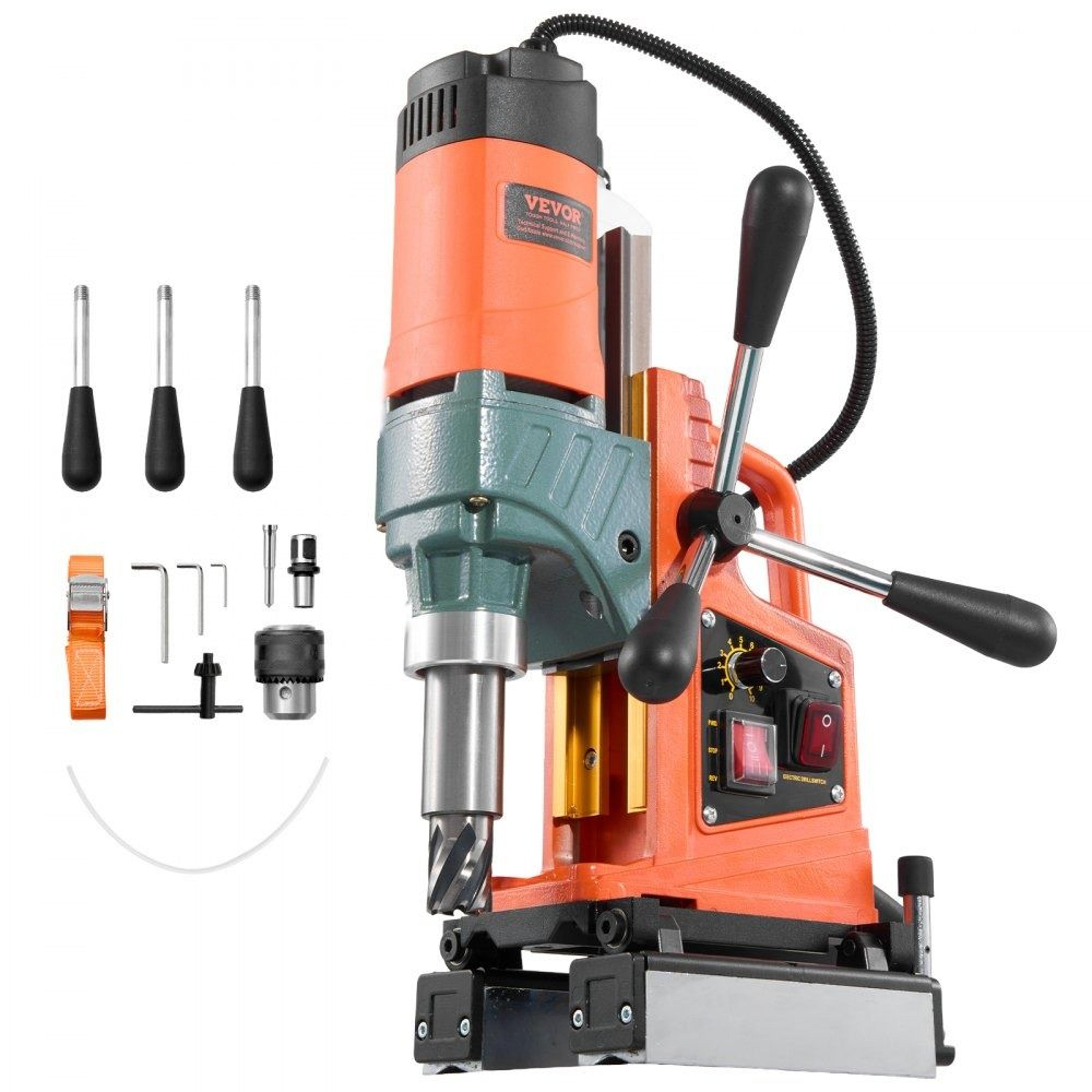 magnetic drill press 1400w heavy duty mag drill machine for metal drilling