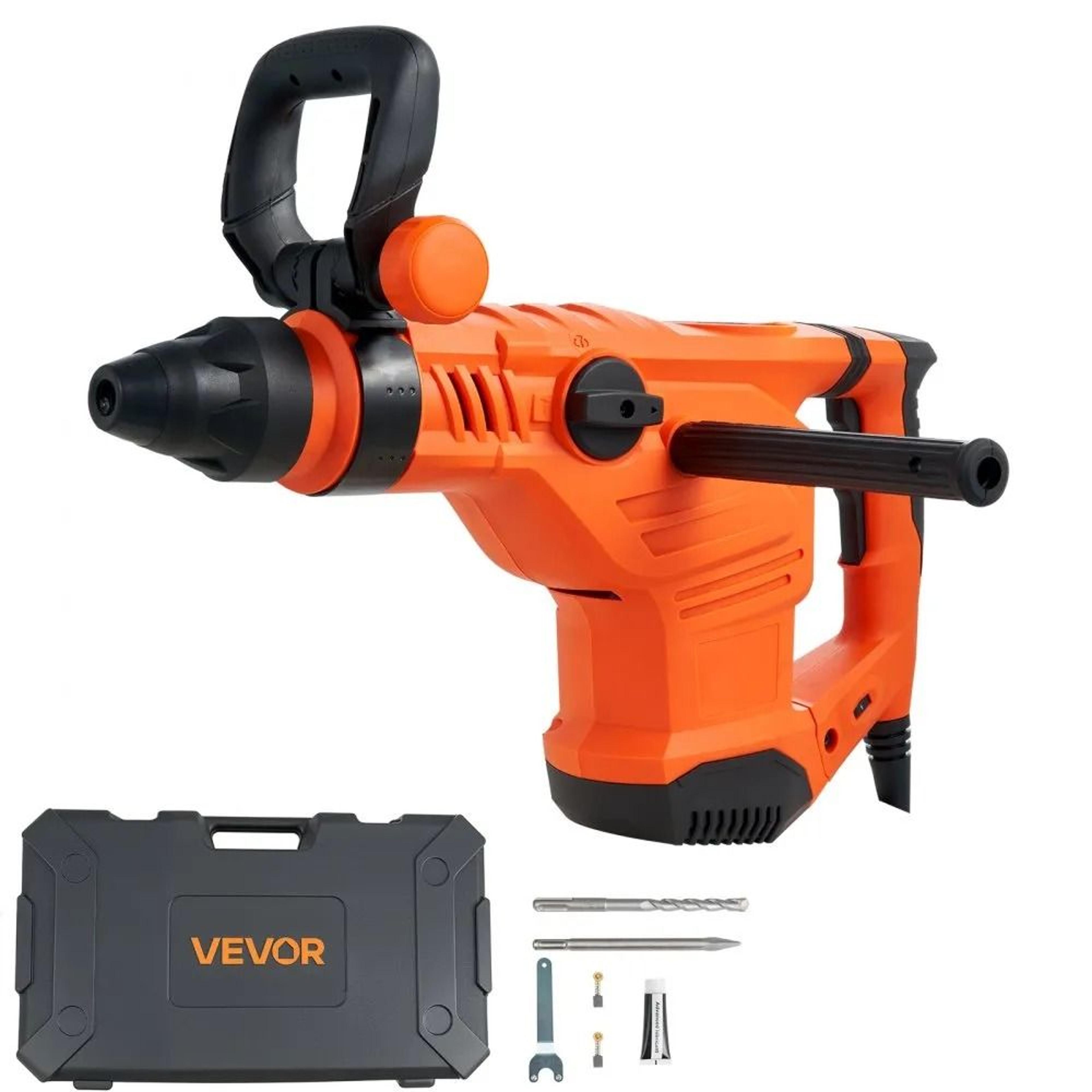 1600w sds max rotary hammer drill heavy duty concrete demolition tool