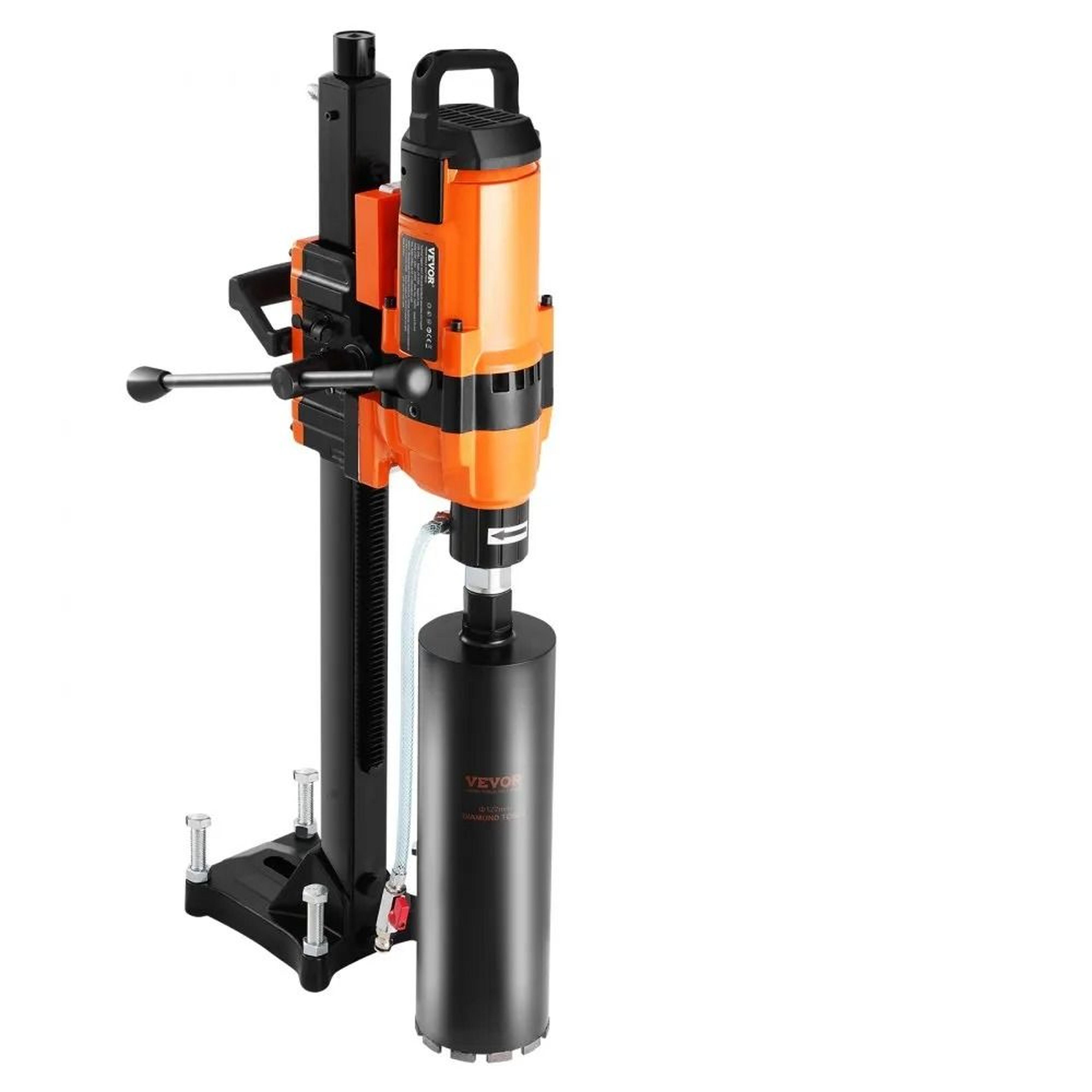 3500W Diamond Core Drill Machine With Stand For Concrete And Masonry 8