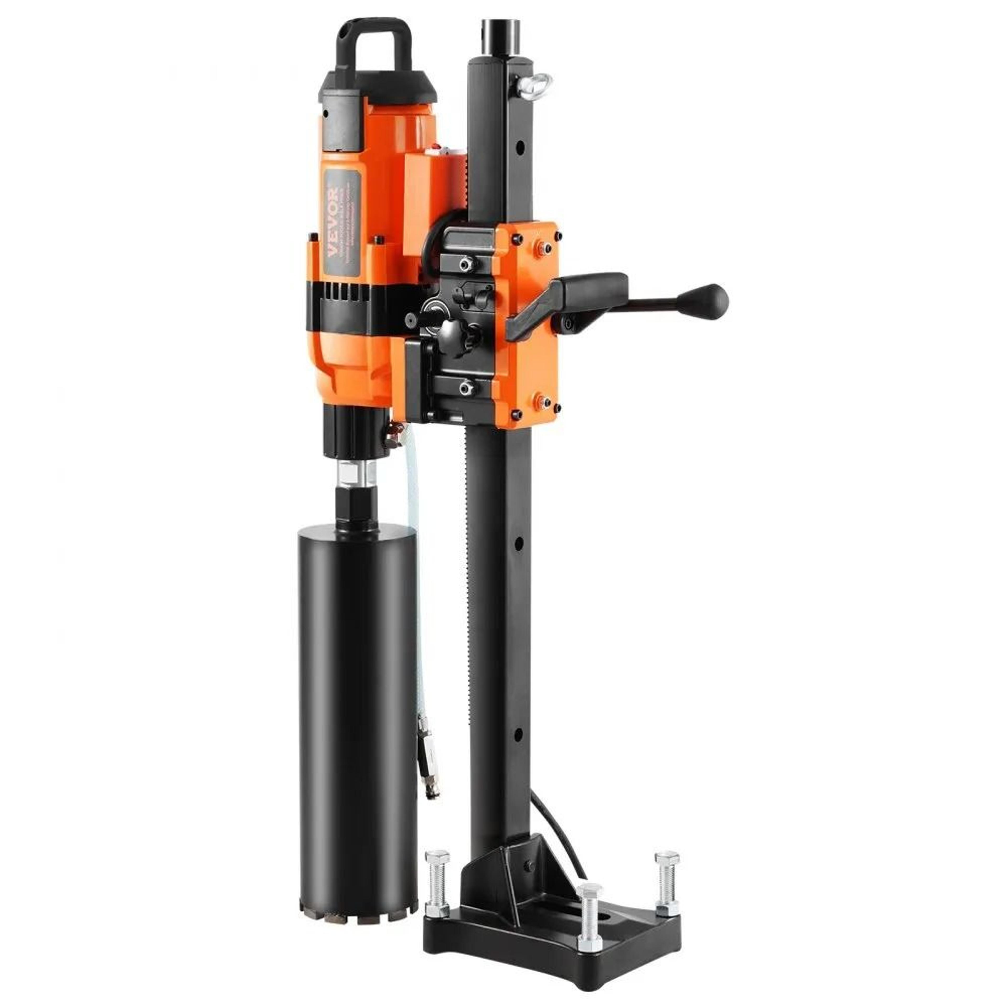 3500W Diamond Core Drill Machine With Stand For Concrete And Masonry 9