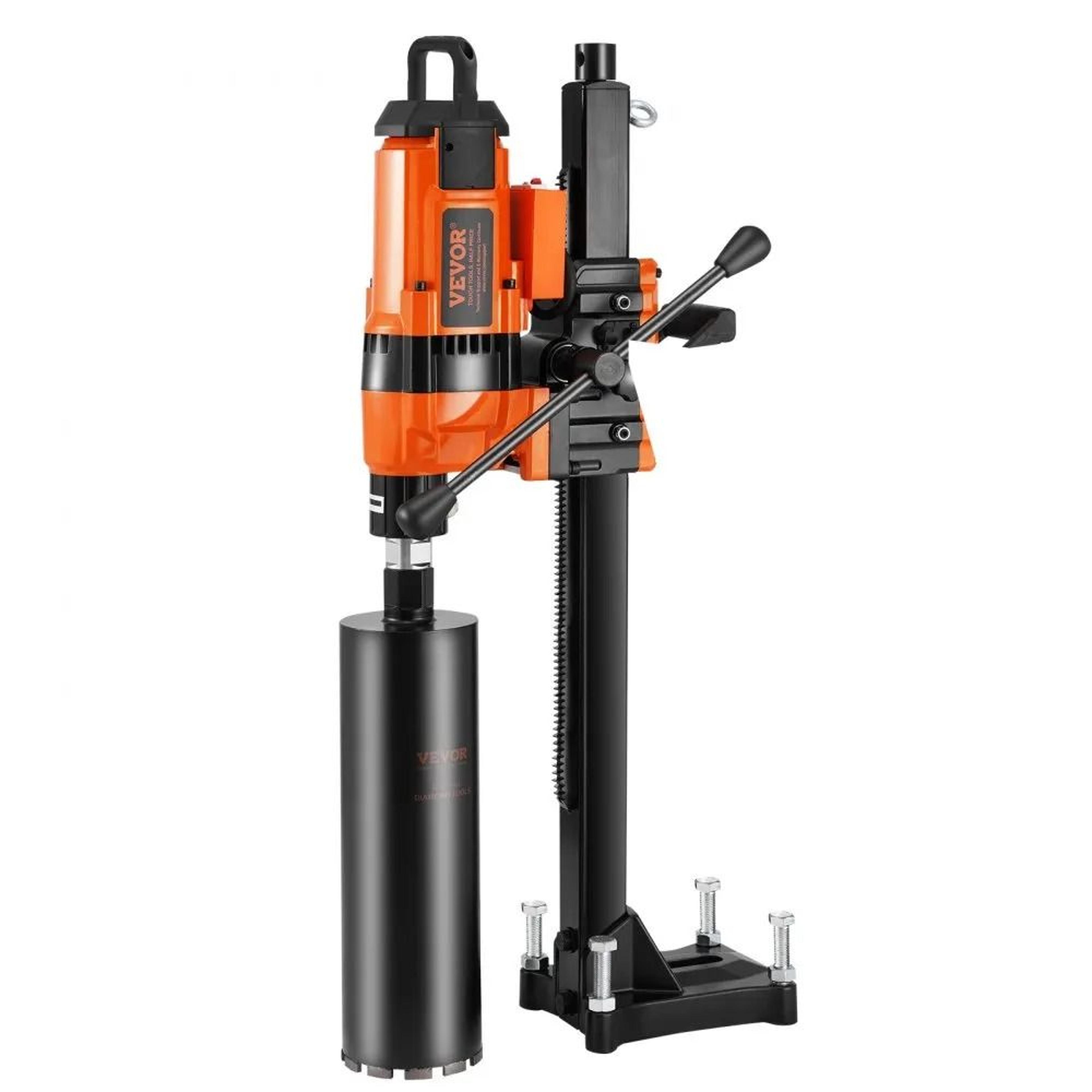 3500W Diamond Core Drill Machine With Stand For Concrete And Masonry 10