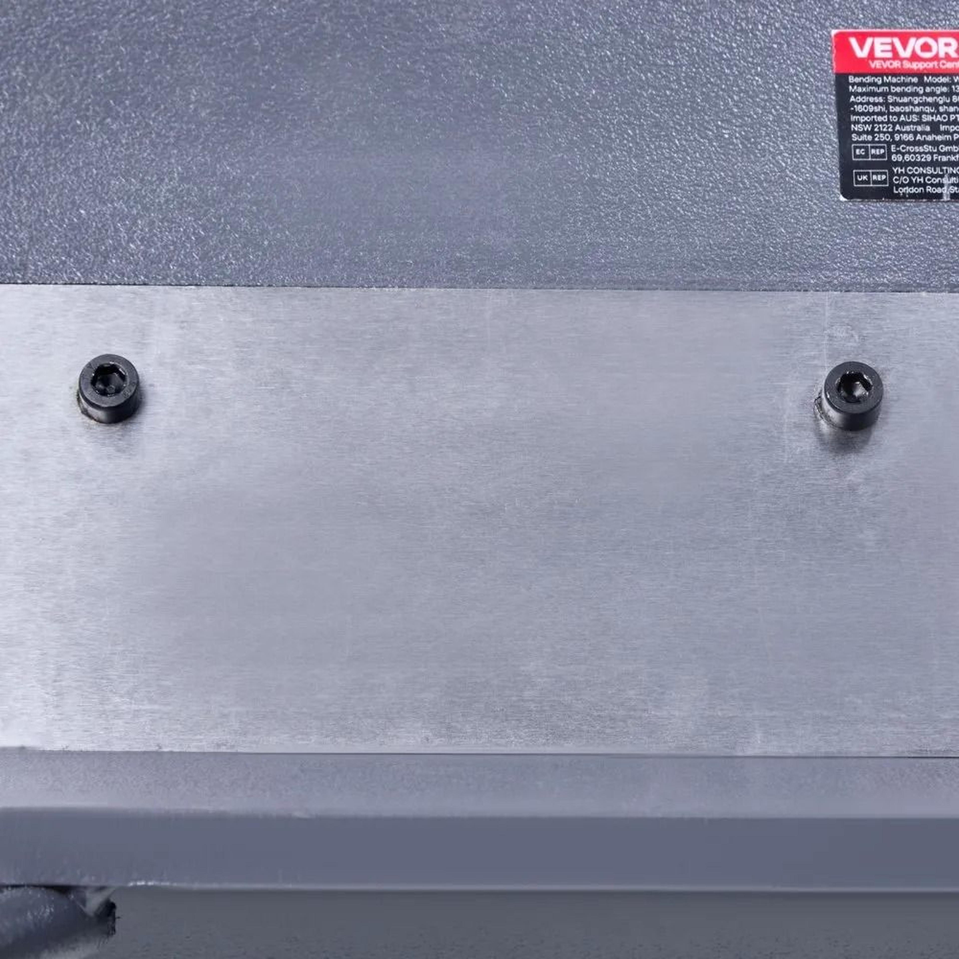 24 Inch Sheet Metal Brake Bender For Precision Metal Folding 7