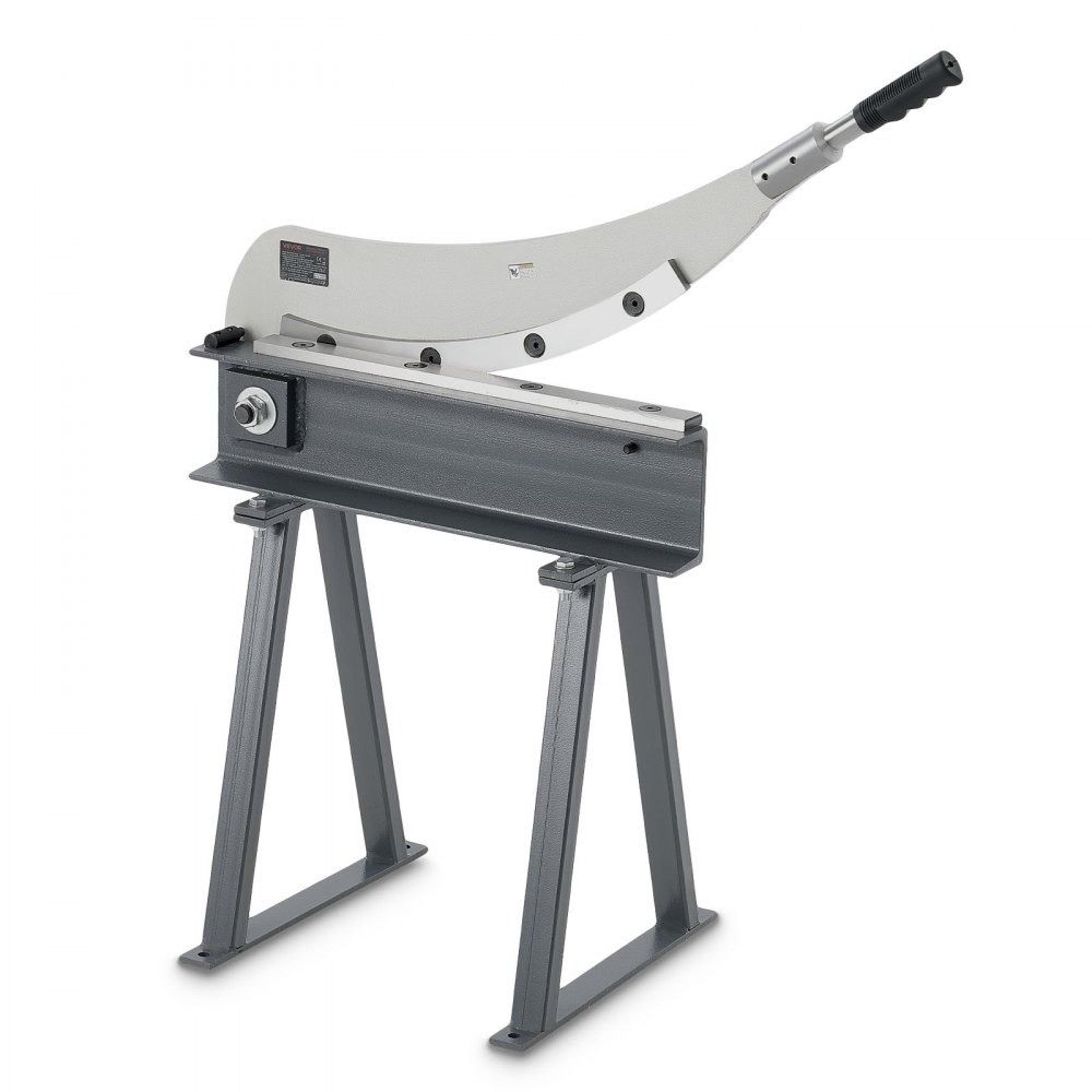 manual guillotine shear 20 inch metal sheet cutter with stand for precise cutting