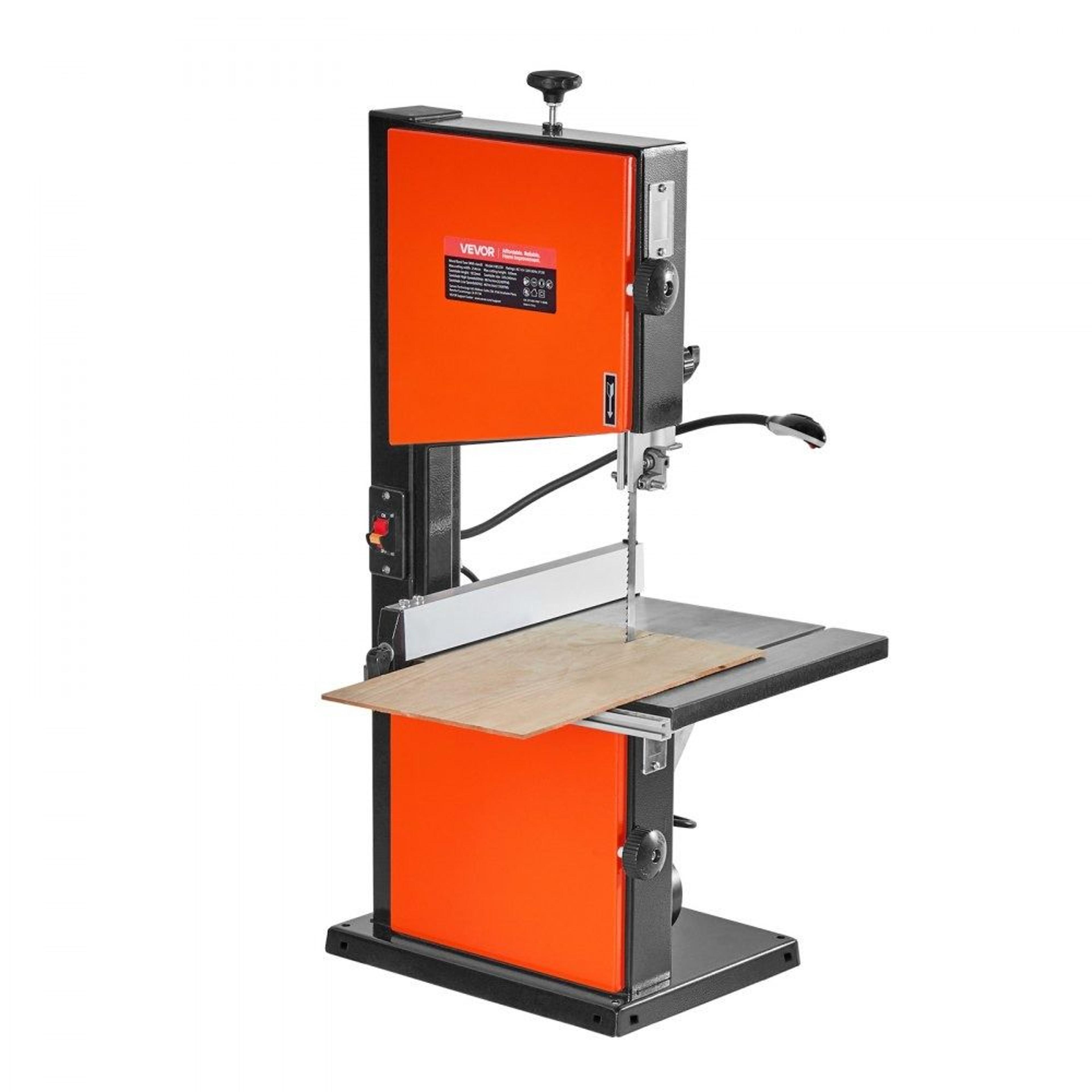 10 Inch Benchtop Band Saw With Two Speed Motor For Woodworking Projects 7