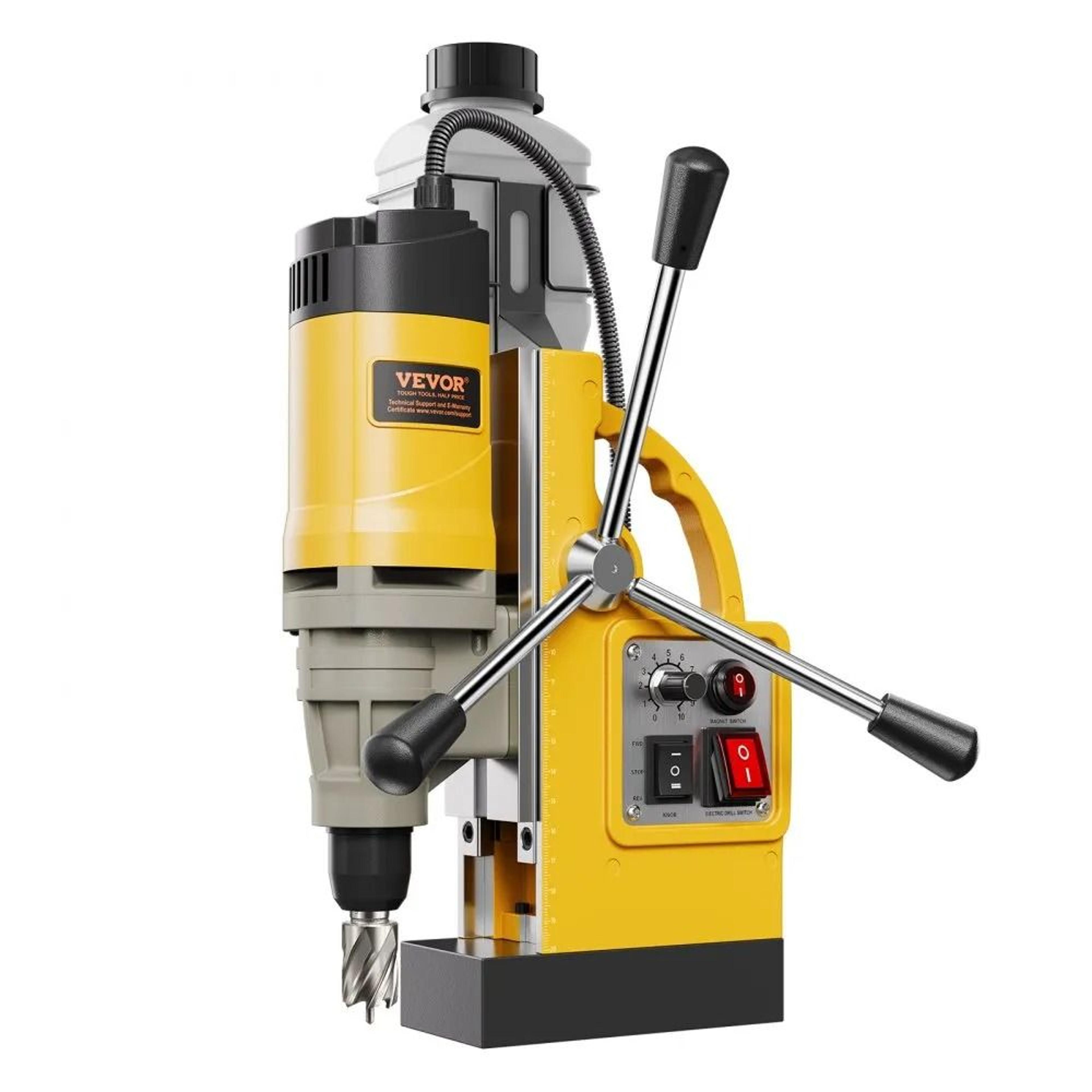 Heavy Duty Magnetic Drill Press 1450W Electric Mag Drill With 2 Inch Coring Capacity 8