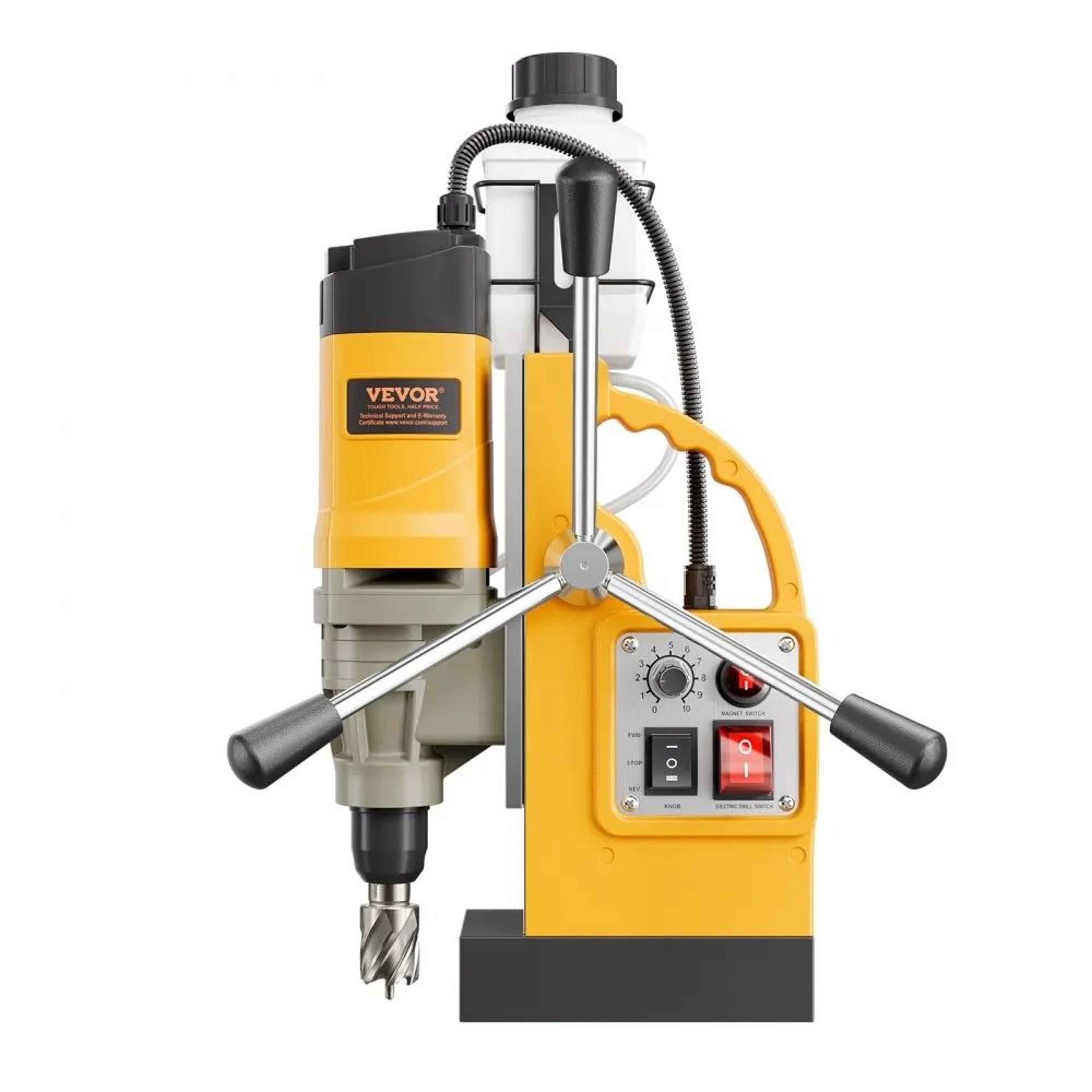 Heavy Duty Magnetic Drill Press 1450W Electric Mag Drill With 2 Inch Coring Capacity 9