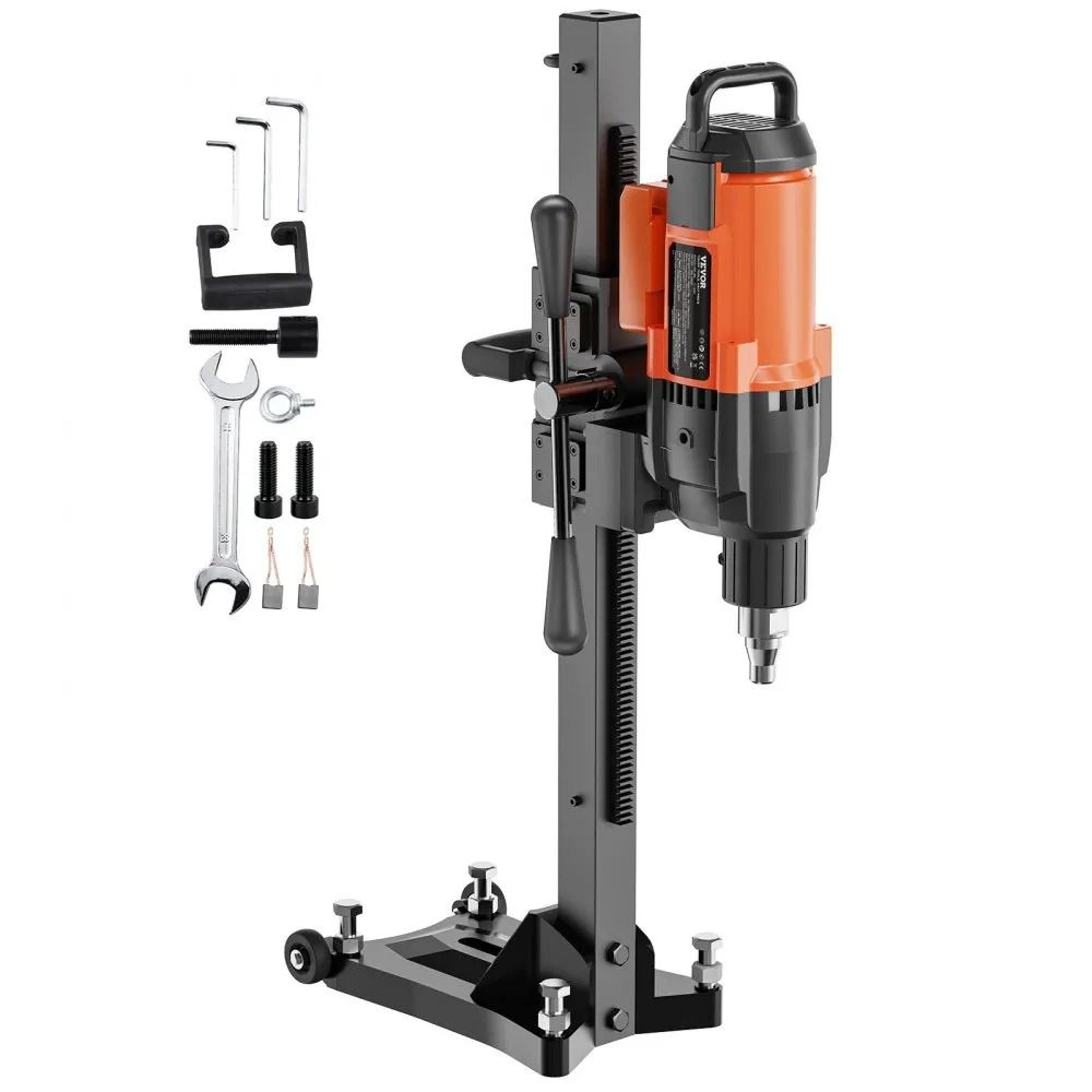 diamond core drill machine 10 inch wet concrete core drill rig