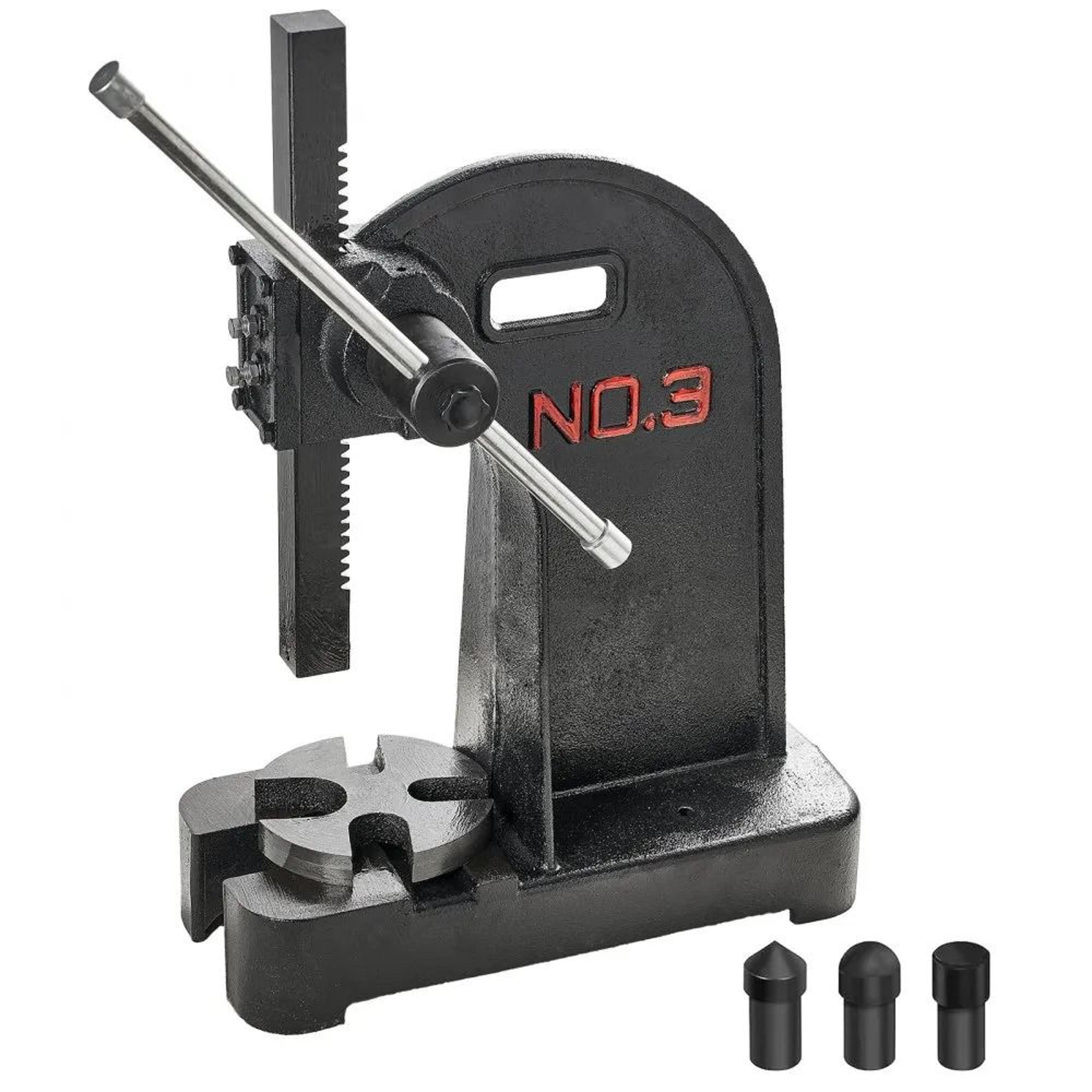 3 ton arbor press heavy duty manual desktop metal working press