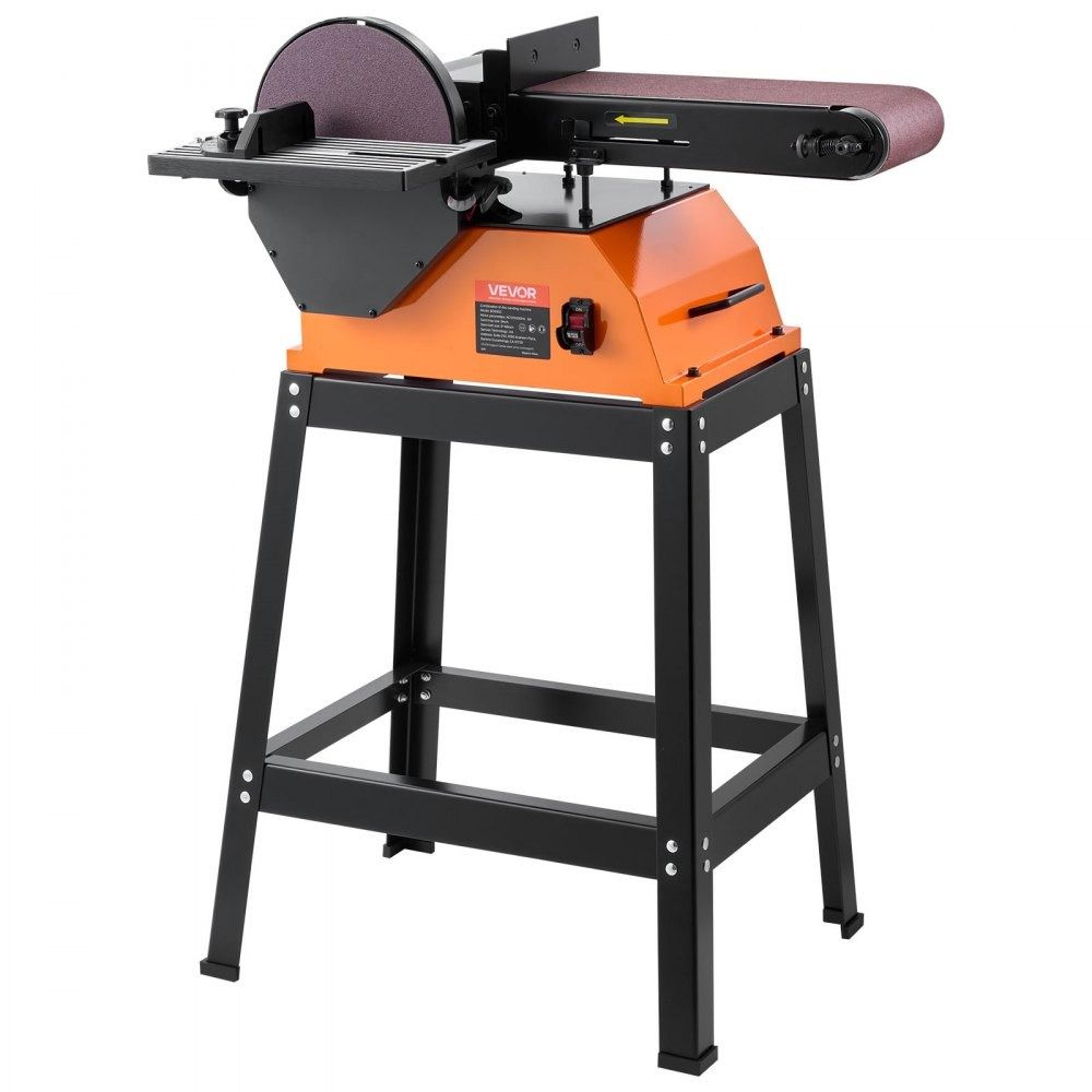 6 X 48 Belt Sander With 9 Inch Disc Combo For Woodworking And Metal Sanding 9